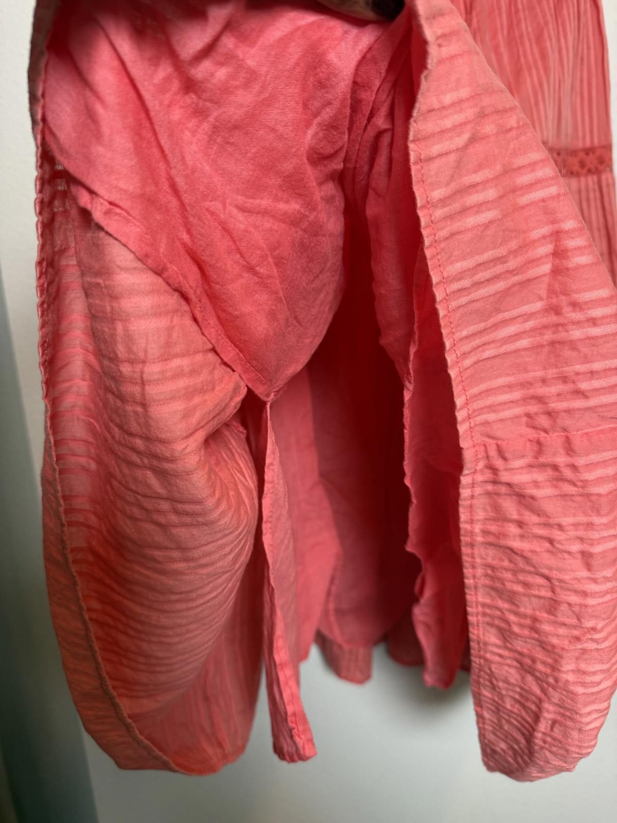 Other Y2K Tiered Peasant Fairy Pink Maxi Skirt Size 32" / US 10 / IT 46 - 3 Thumbnail