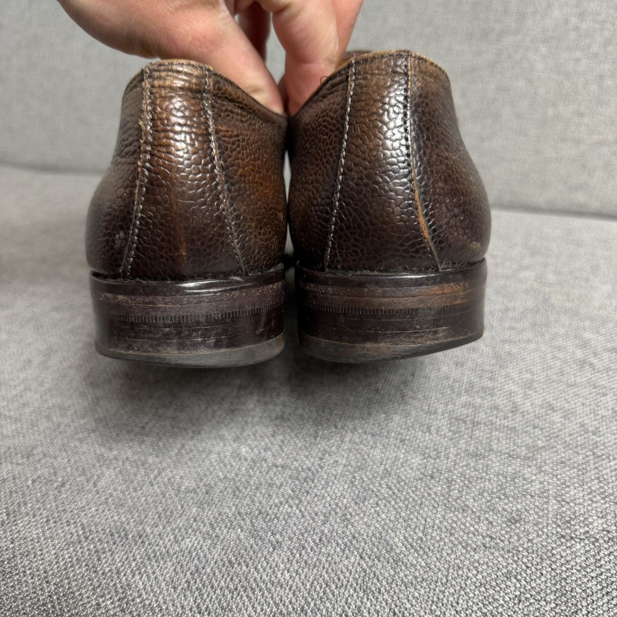 Antonio Maurizi Antonio Maurizi Brown Leather Oxford Shoes Size US 10 / EU 43 - 6 Thumbnail