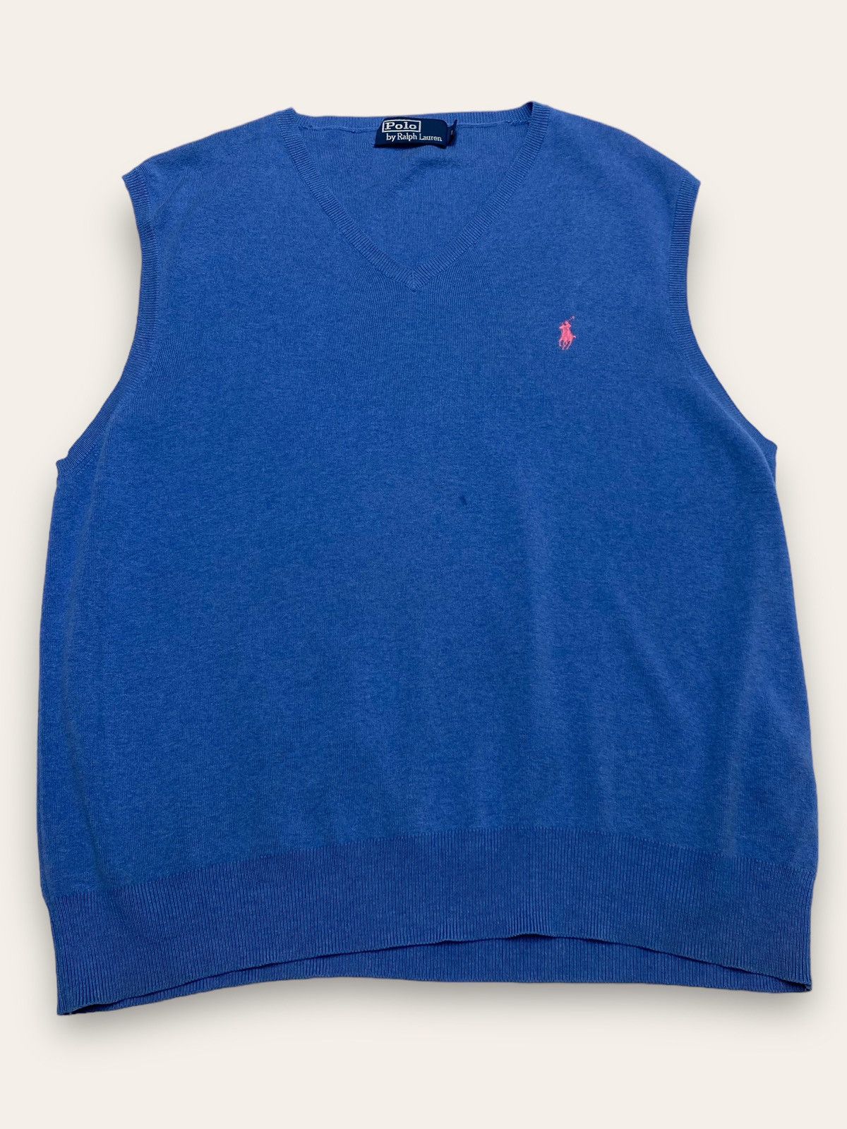 Polo Ralph Lauren Vintage POLO RALPH LAUREN Blue Vest Size US M / EU 48-50 / 2 - 1 Thumbnail