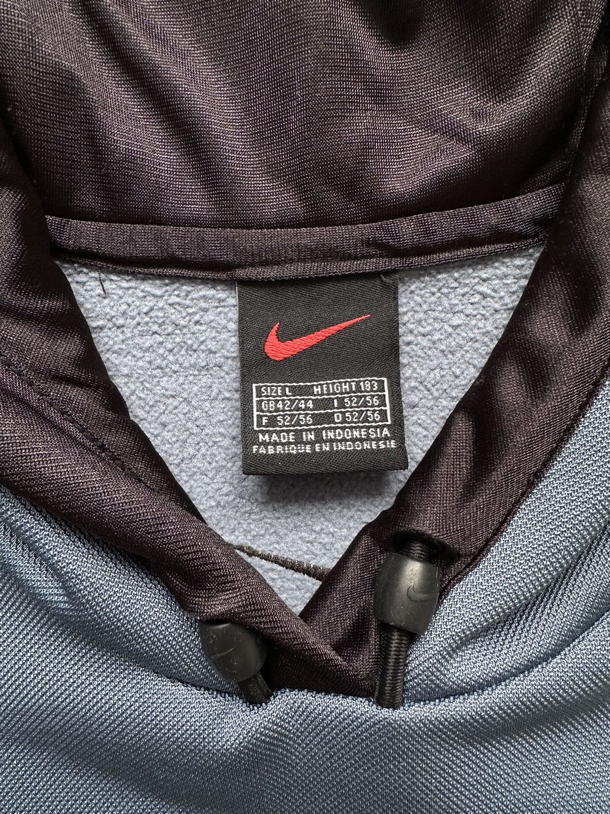 Nike Vintage Y2k Nike Uptempo Hooded Jersey Vest Size US L / EU 52-54 / 3 - 8 Thumbnail