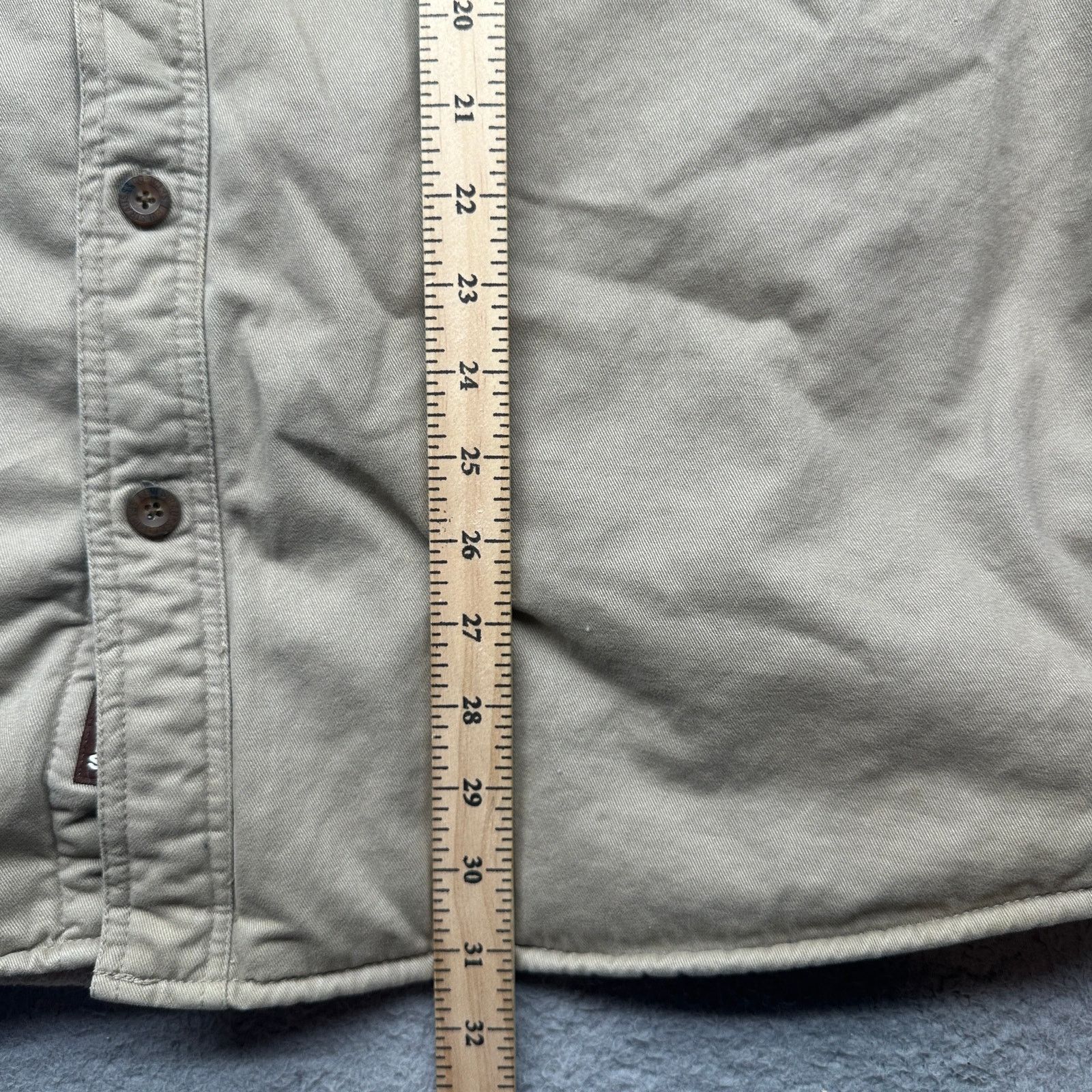 Levi's Levis Button Twill Sherpa Fleece Lined Shirt Men XXL Shacket Size US XXL / EU 58 / 5 - 6 Thumbnail