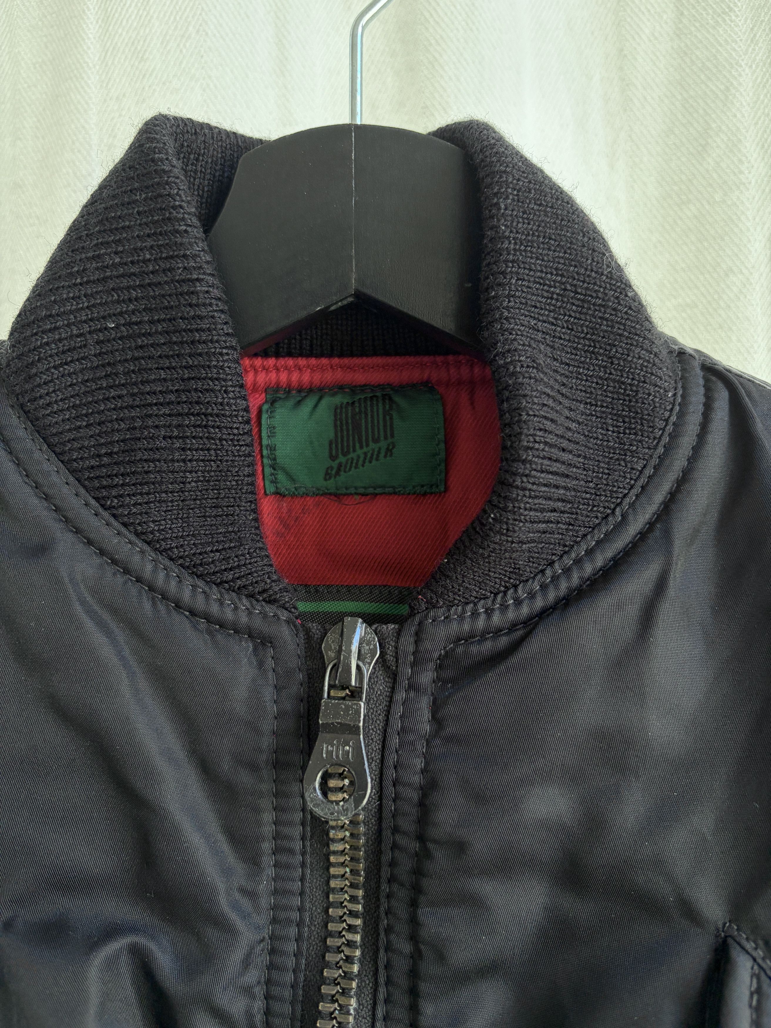 Jean Paul Gaultier AW88 Junior Cropped MA-1 Bomber Jacket Size XS / US 0-2 / IT 36-38 - 3 Thumbnail