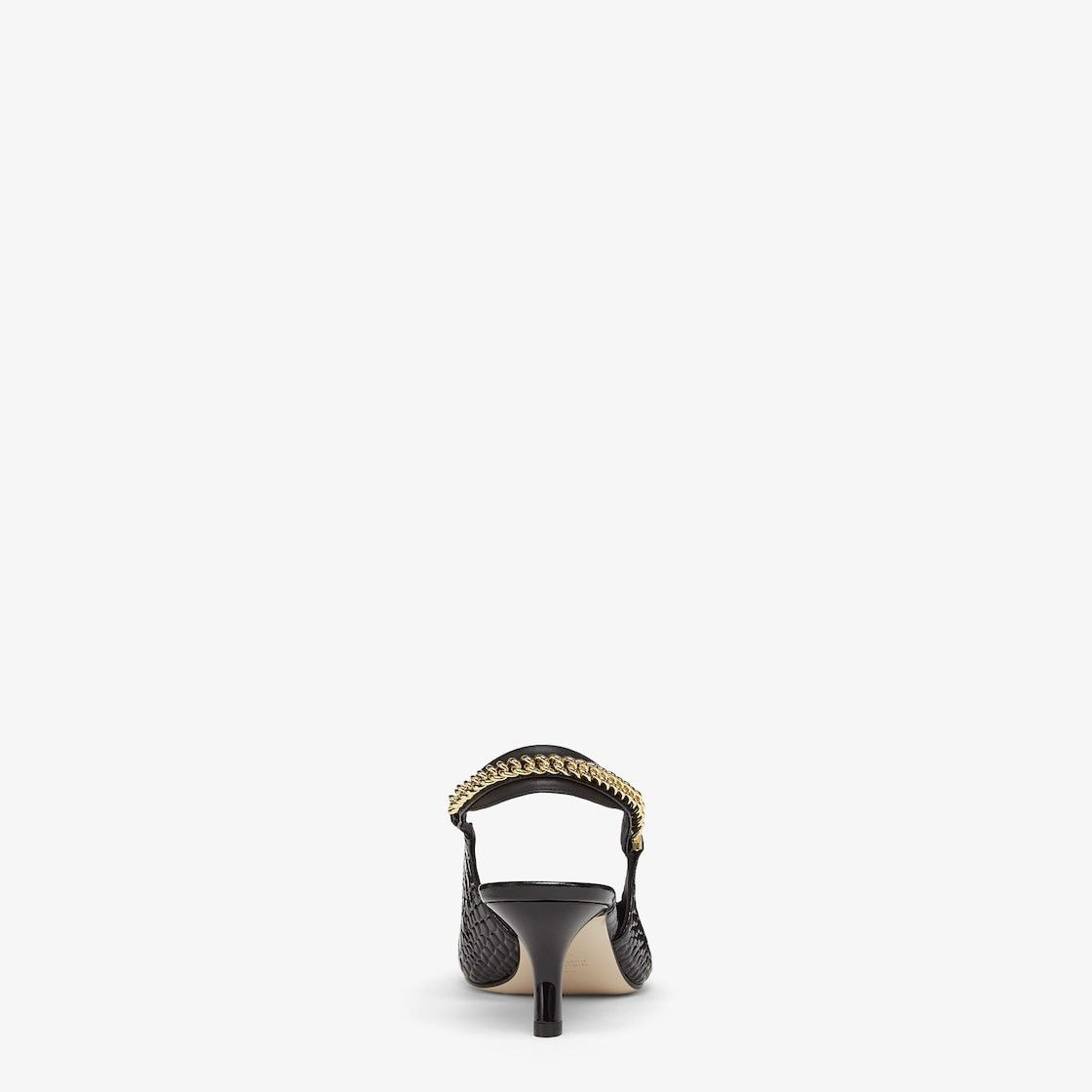 Fendi o1s1wg110825 Colibri Lite Heels in Black Size US 8 / IT 38 - 4 Thumbnail