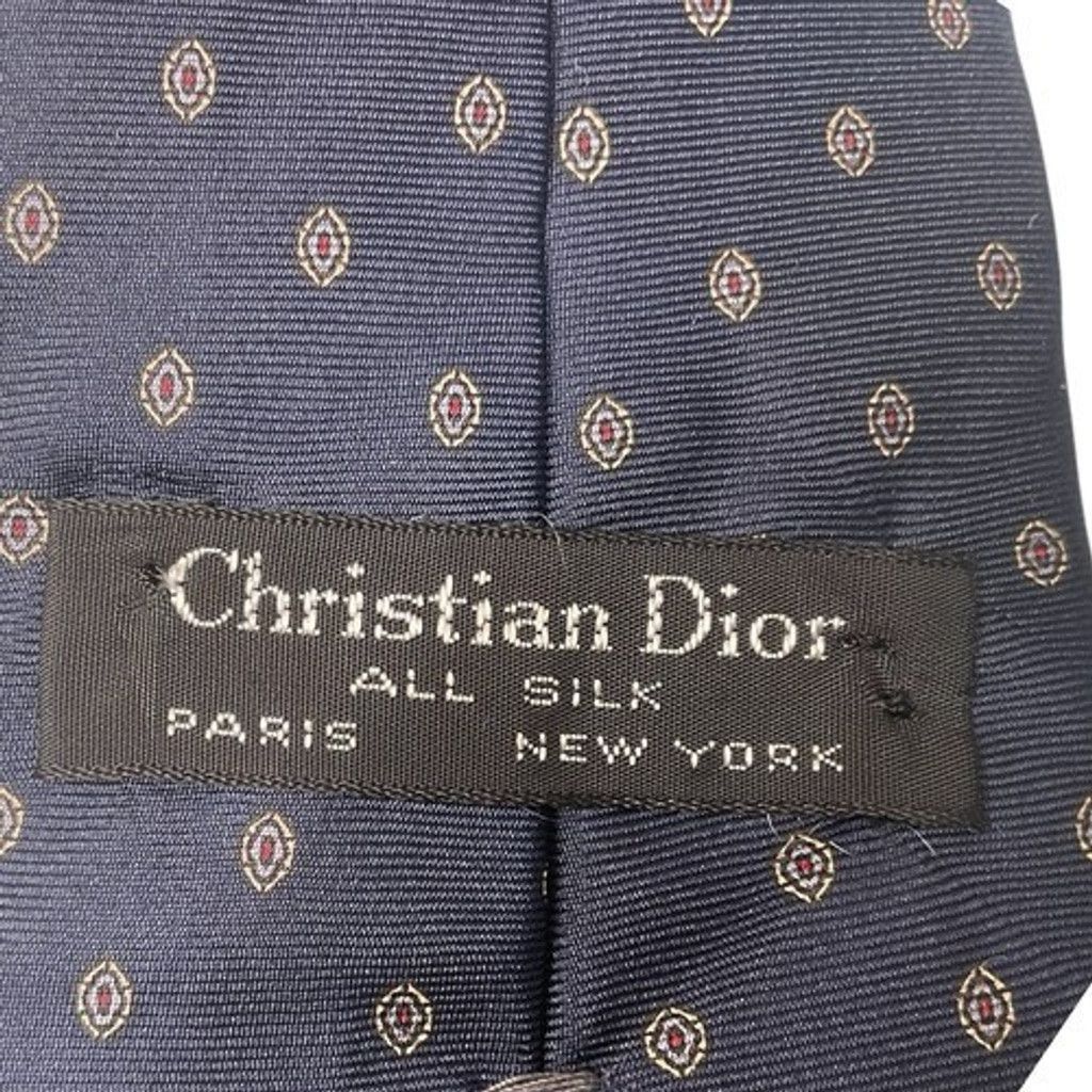 Christian Dior Monsieur VTG Christian Dior Abstract High End Classy Business Men Tie Size ONE SIZE - 2 Thumbnail