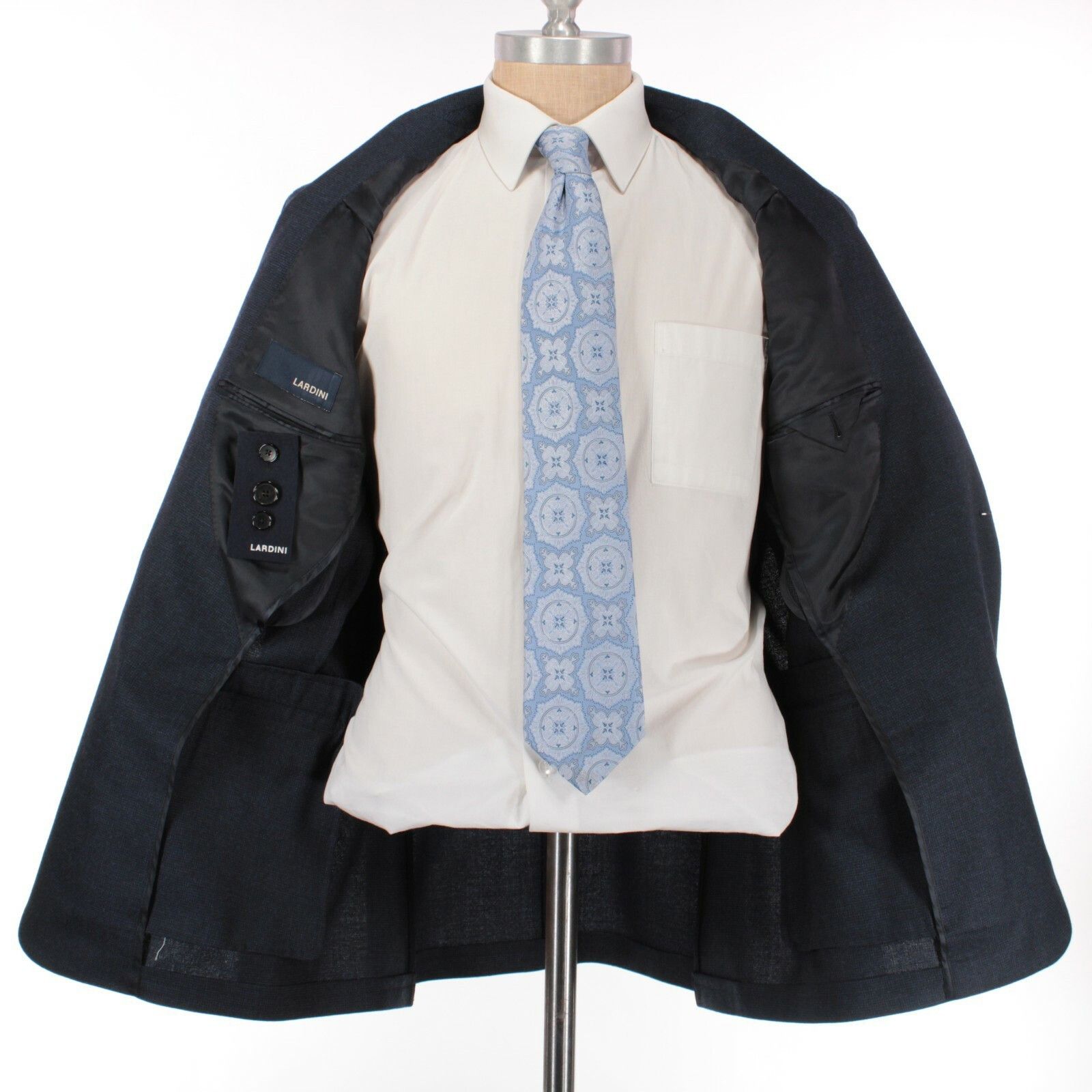 Lardini Lardini Suit Size US 46 Regular in Blue Size 46R - 3 Thumbnail