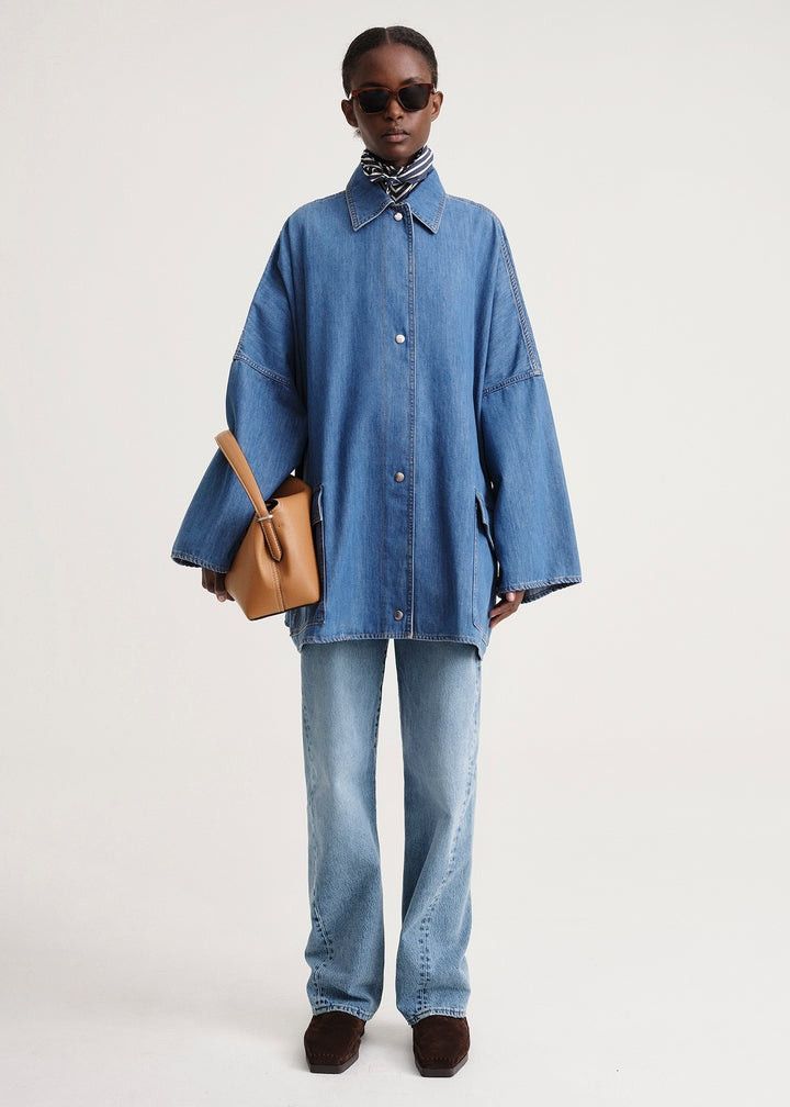 Toteme Toteme Denim overshirt Jacket Size XS / US 0-2 / IT 36-38 - 1 Thumbnail