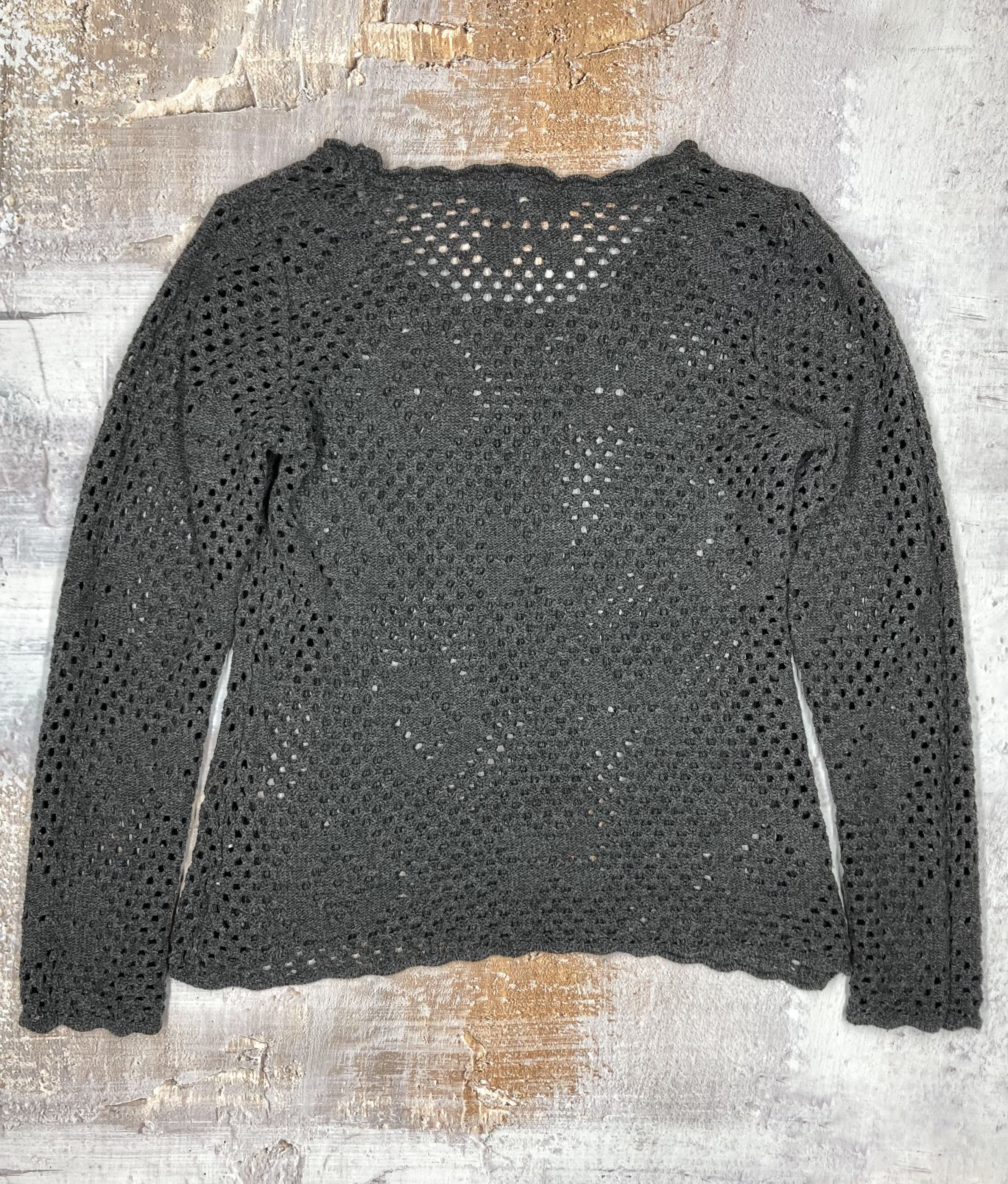 Japanese Brand Vintage Mesh Sweater Women's Size S Size S / US 4 / IT 40 - 6 Thumbnail