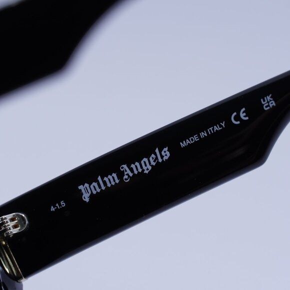 Palm Angels Palm Angels PERI103 ELFIN 1007 Sunglasses Black Aviator Size ONE SIZE - 6 Thumbnail
