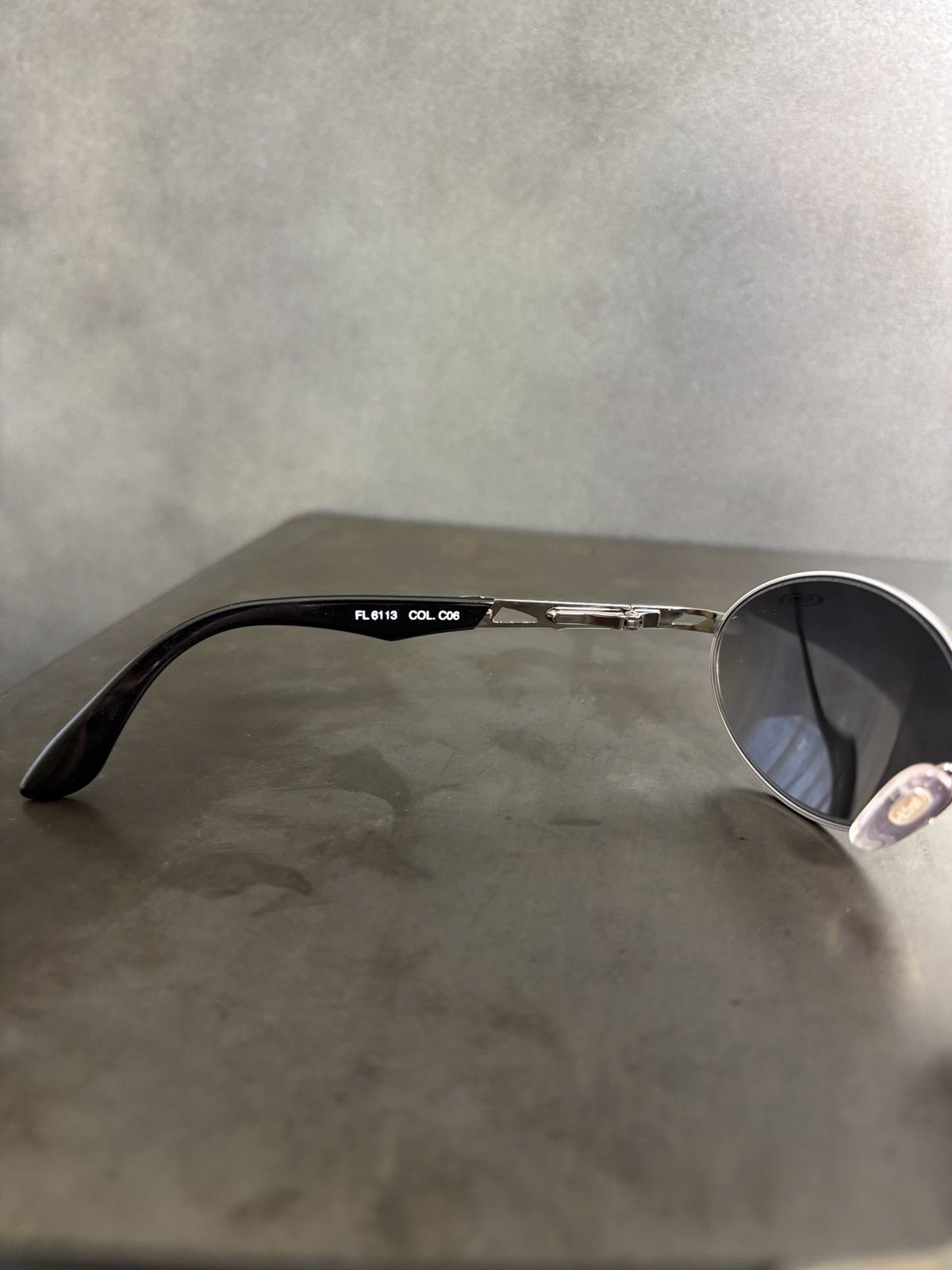 Vintage NOS 1990s Vintage Sunglasses Floyd Gaultier Style Italy Size ONE SIZE - 18 Thumbnail