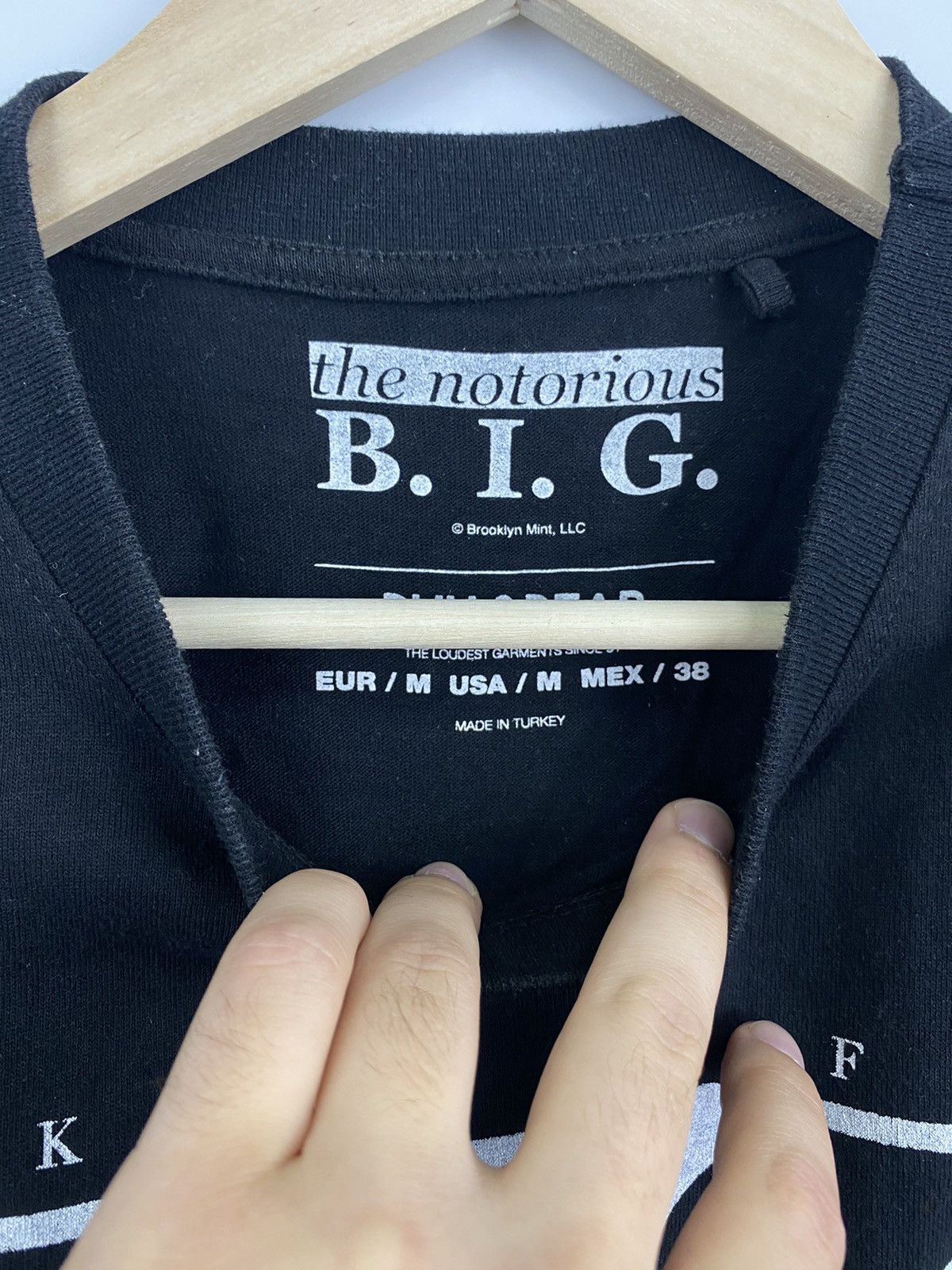 Rap Tees 🇺🇸Vintage THE NOTORIOUS BIG Ready To Die Life After Death tee Size US M / EU 48-50 / 2 - 4 Thumbnail