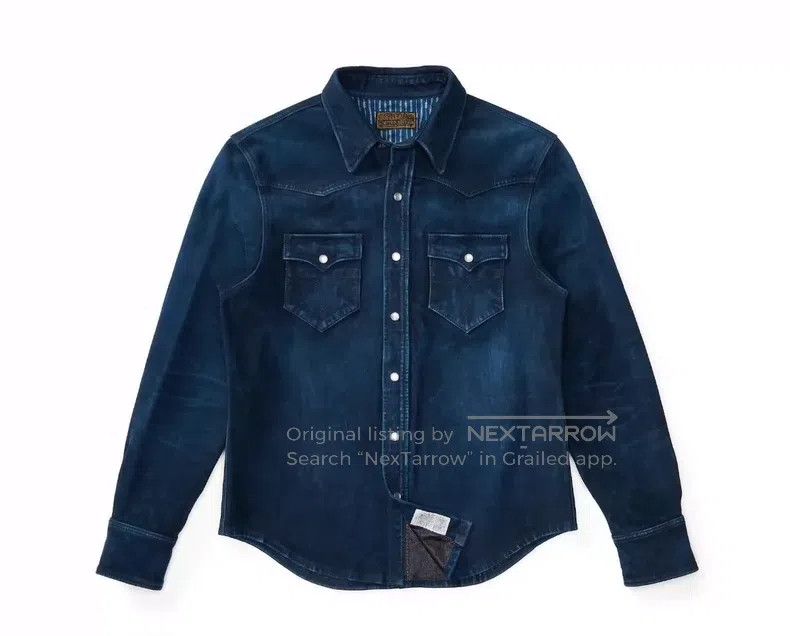 RRL Ralph Lauren RRL Ralph Lauren Vintage limited edition blue dyed suede w Size US L / EU 52-54 / 3 - 8 Thumbnail