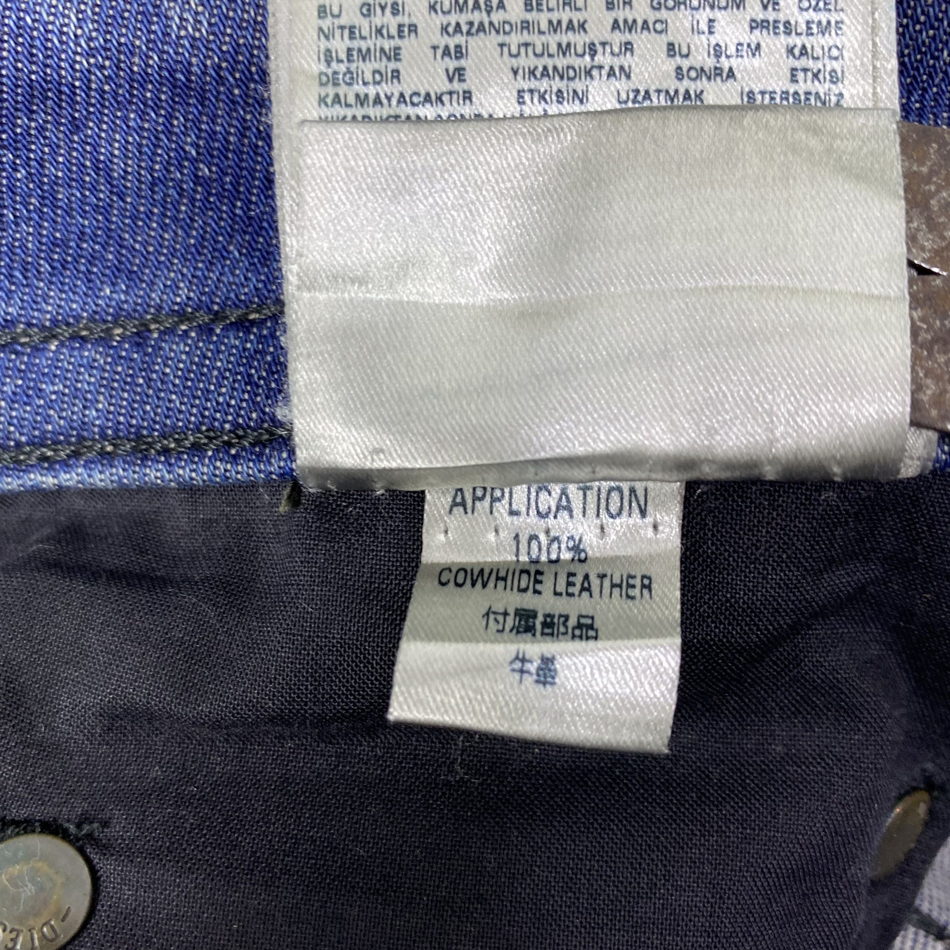 Diesel Diesel Distressed Blue Wash Jeans-J1169 Size US 33 - 15 Thumbnail