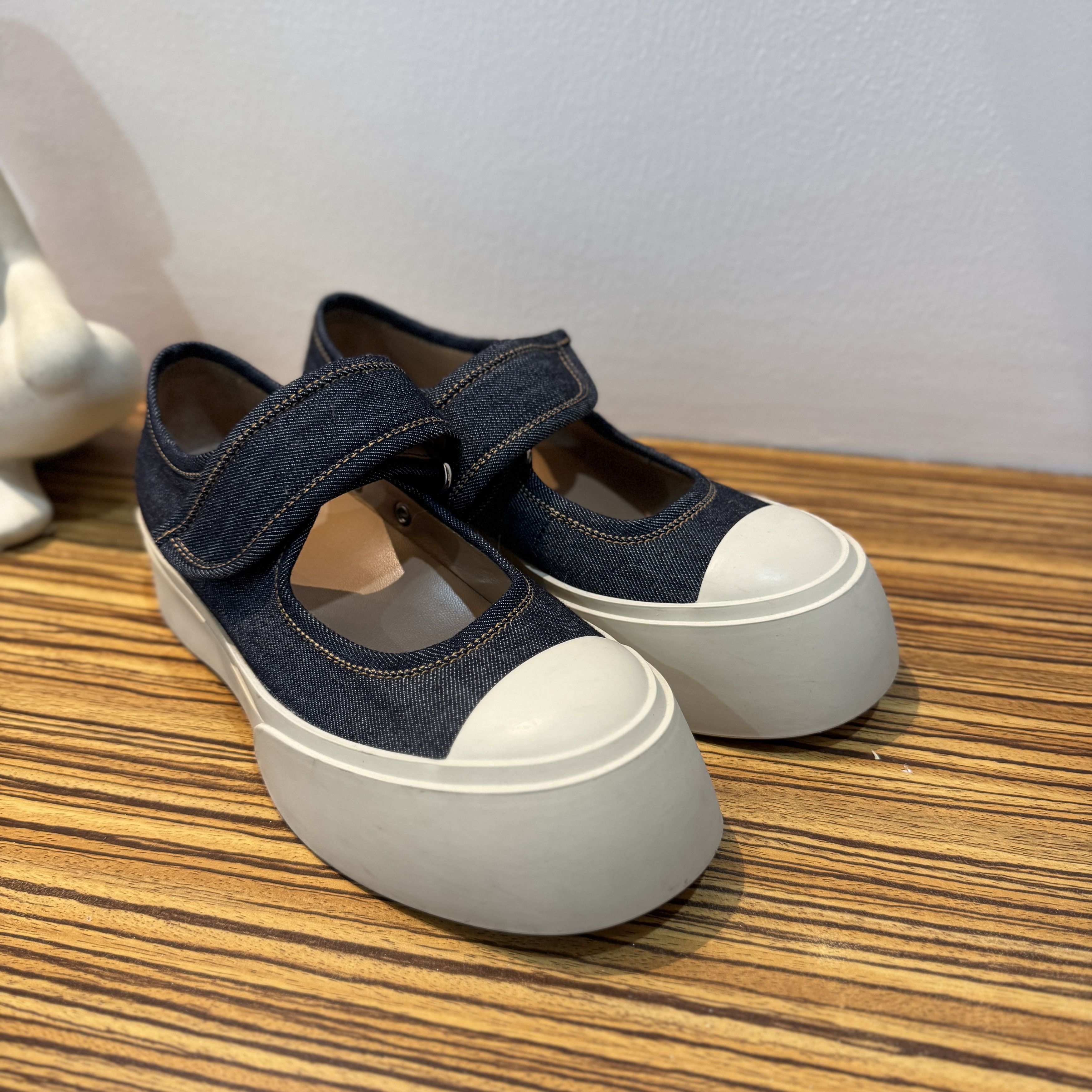 Marni Marni Denim Mary Jane Sandals Size US 7 / IT 37 - 5 Thumbnail