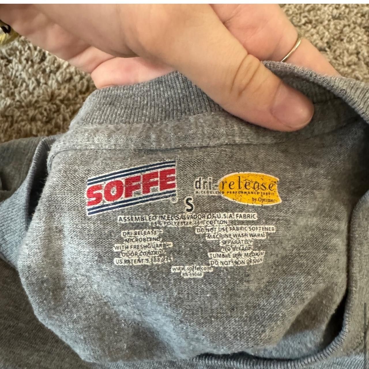 Soffe × Vintage Vintage Reflective Army Tee Size US S / EU 44-46 / 1 - 7 Thumbnail