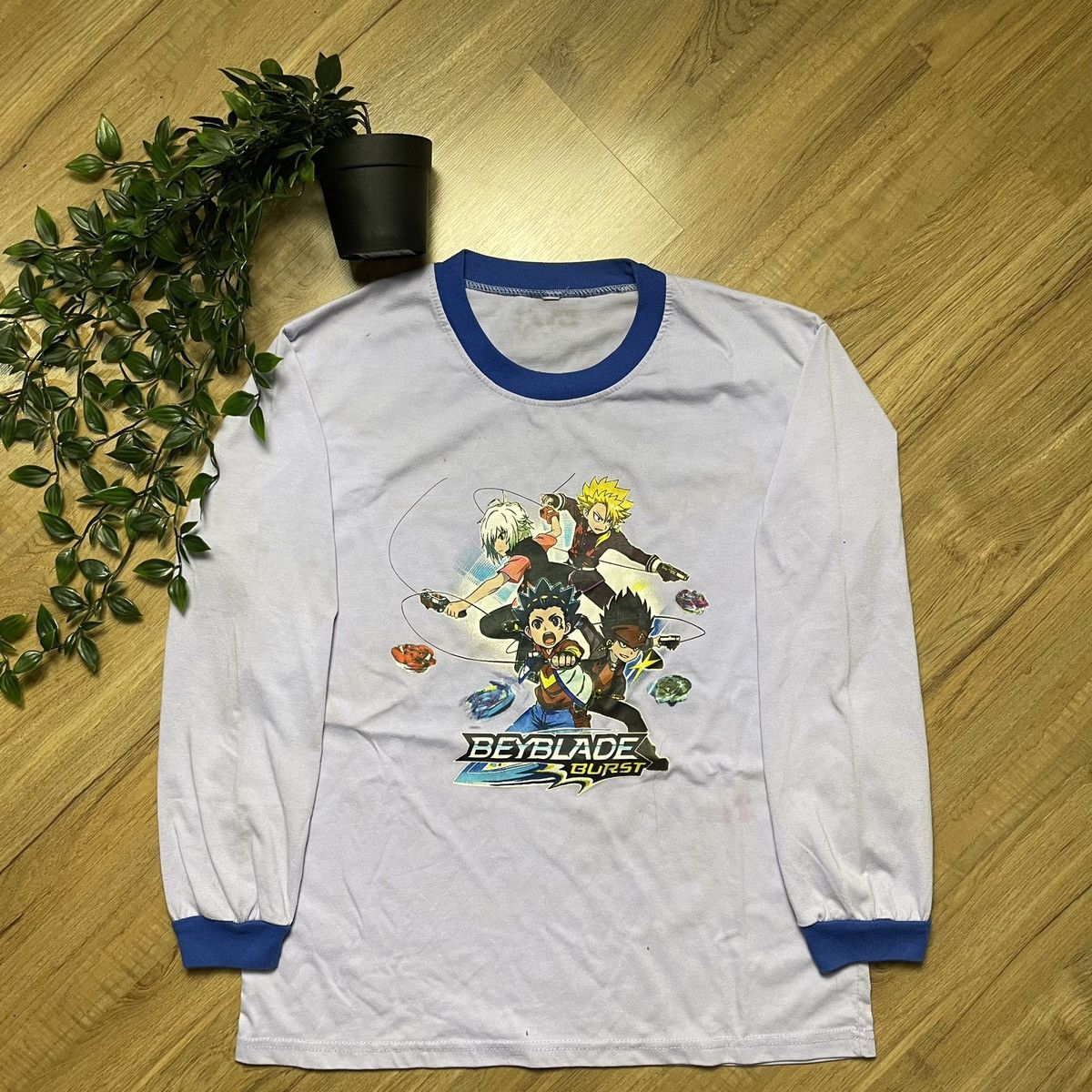 Outlets VINTAGE Y2K BEYBLADE G-REVOLUTION LONGSLEEVE SHIRT ANIME