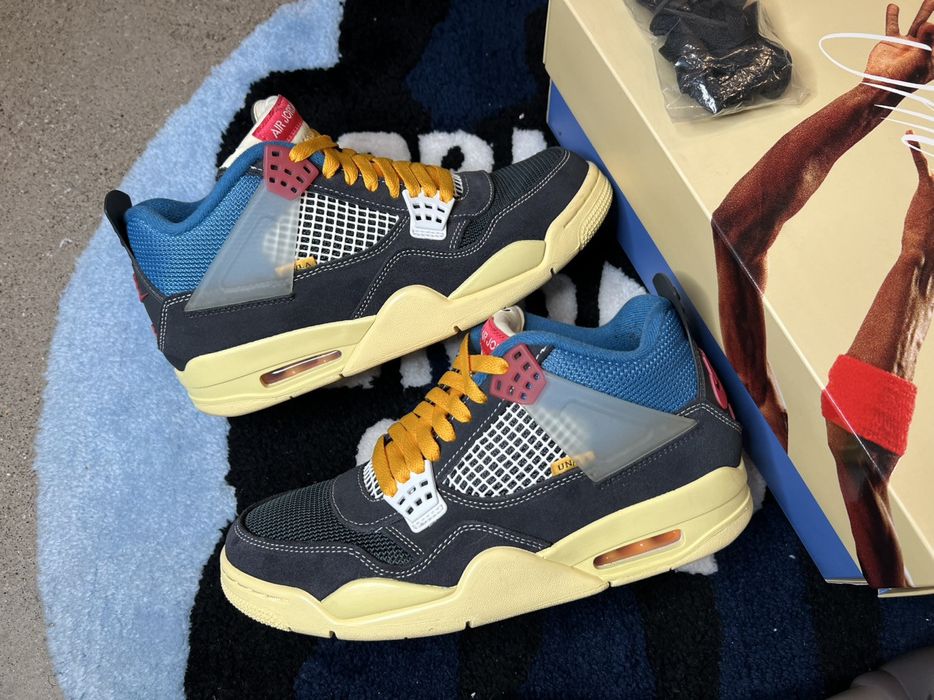 Air jordan 4 x union la off discount noir