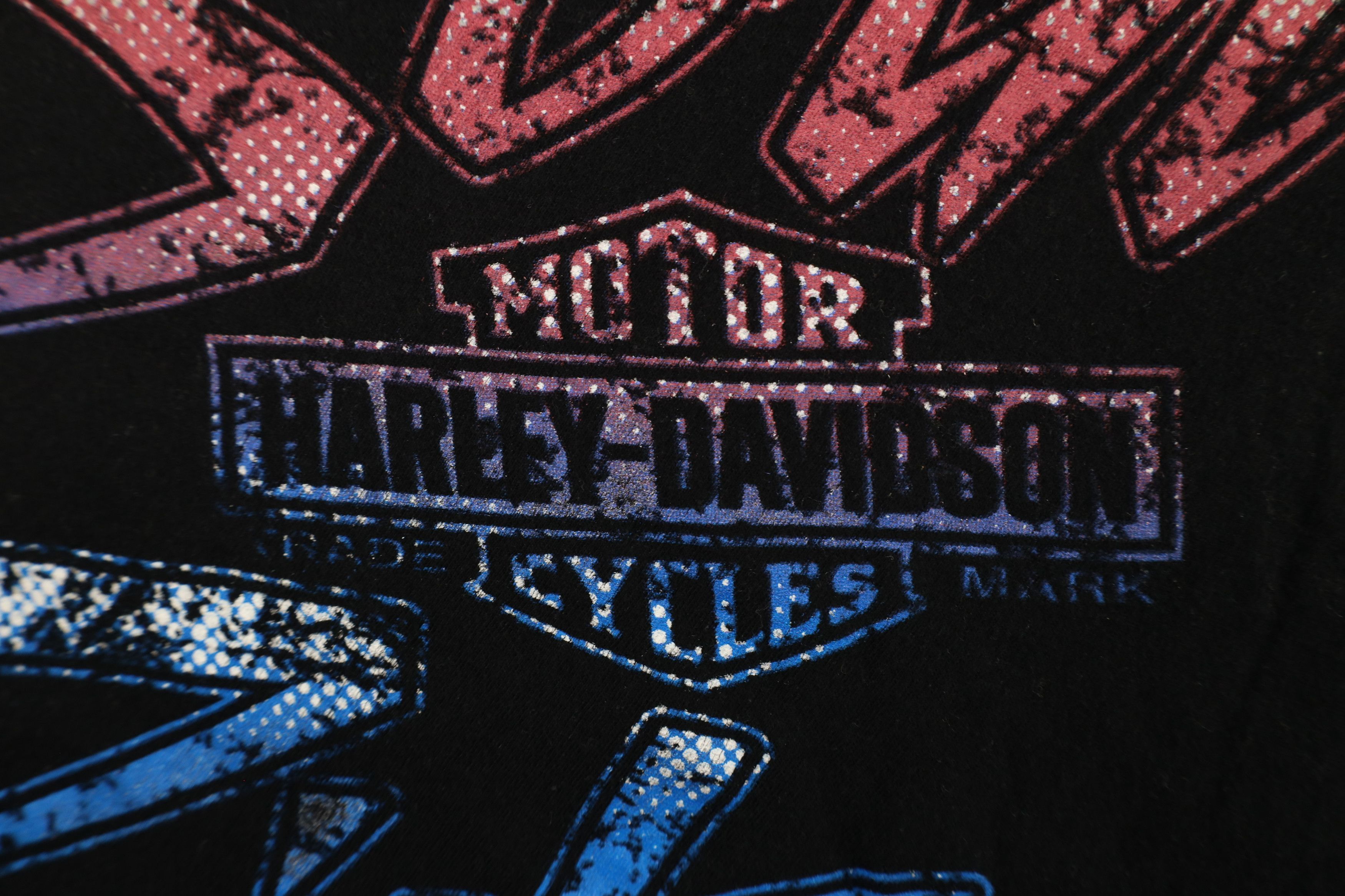 Harley Davidson × Vintage Vintage Y2K Harley Davidson Spell Out Born To Ride T-Shirt Size XXL / US 16-18 / IT 52-54 - 5 Thumbnail