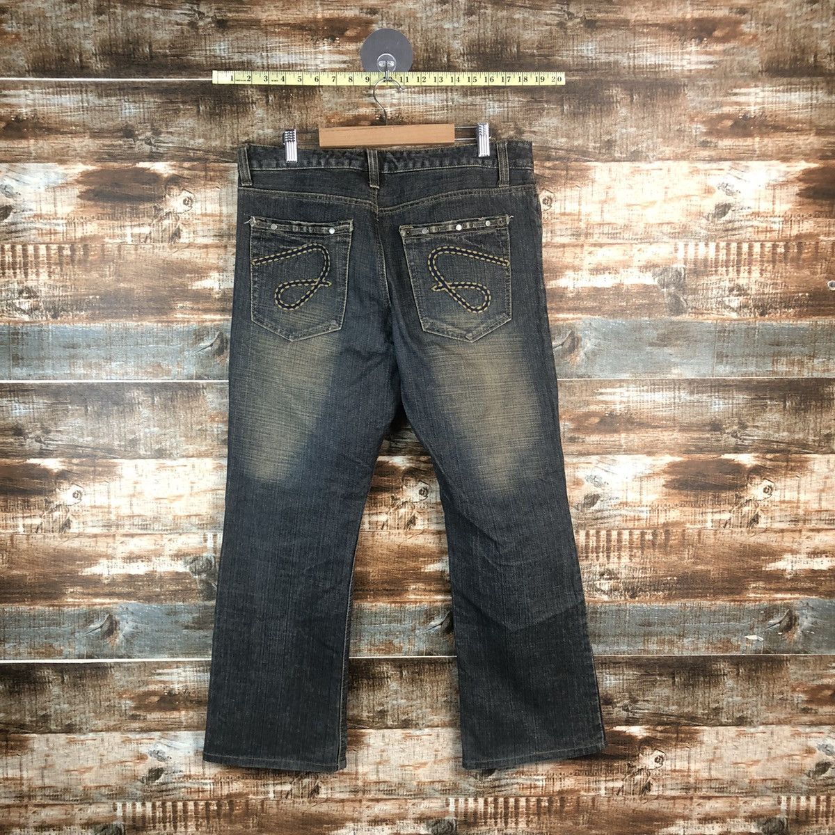 Vintage DL Japanese Brand Blue Denim Pants #C301 Size US 34 / EU 50 - 14 Thumbnail