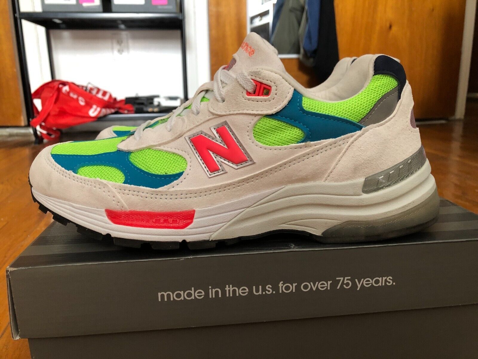New Balance *USED* New Balance 992 Made in USA M992DA sz 9 Size US 9 / EU 42 - 1 Thumbnail