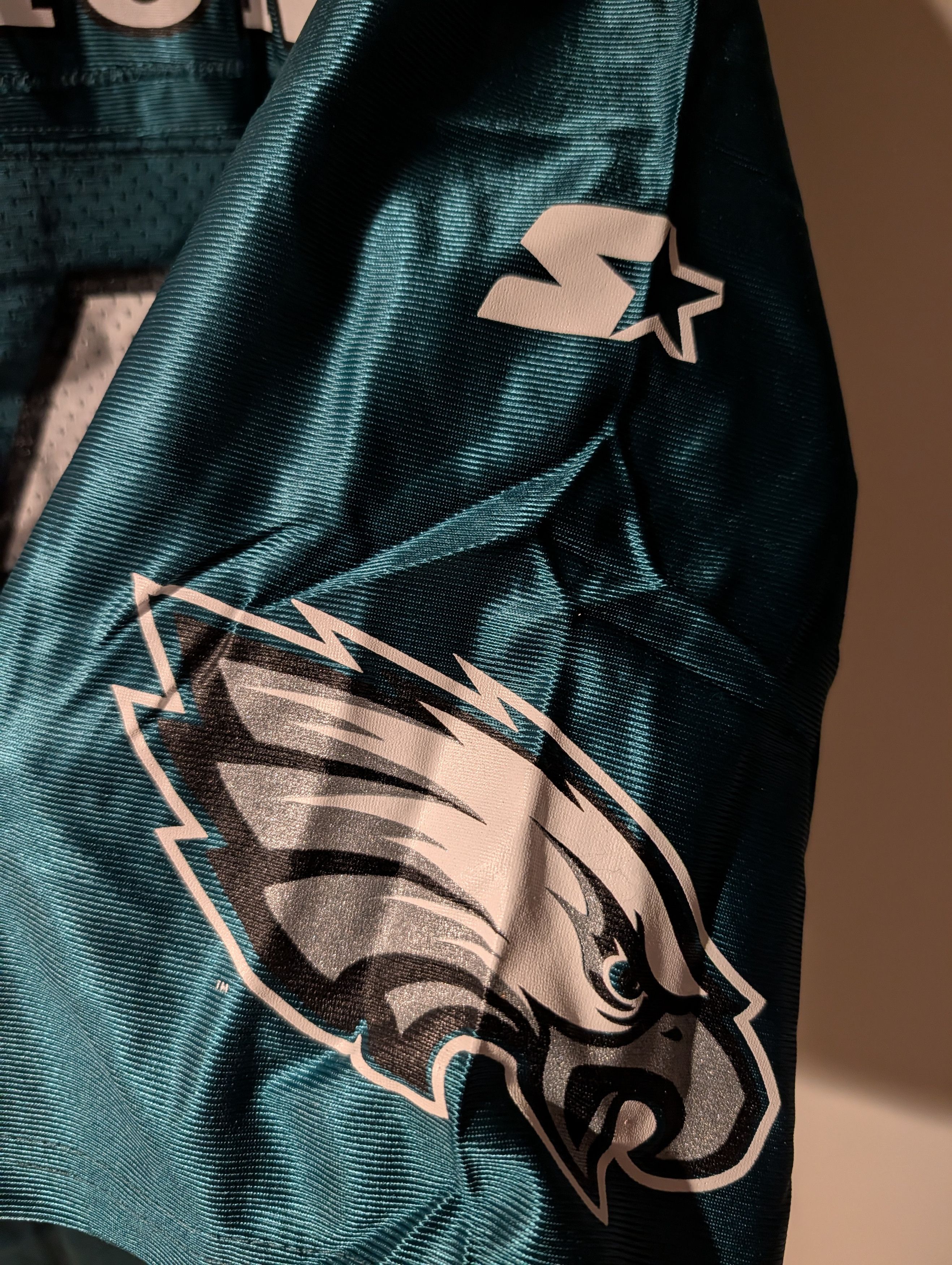 NFL Vintage 90s Starter Philadelphia Eagles Harmon NFL Jersey Size US XL / EU 56 / 4 - 4 Thumbnail