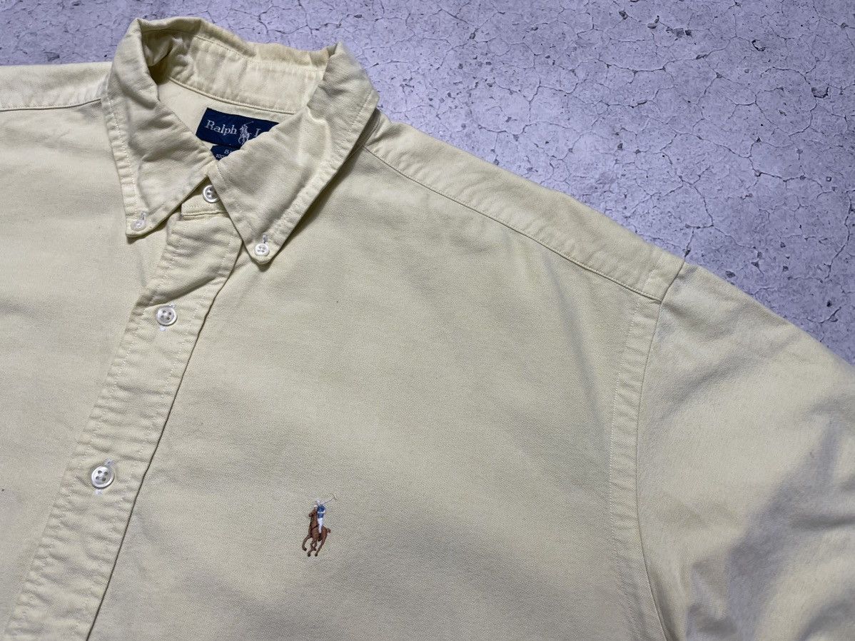 Polo Ralph Lauren × Ralph Lauren × Vintage Polo Ralph Lauren Button Up Short Sleeve Shirt PRL Vintage Size US L / EU 52-54 / 3 - 5 Thumbnail