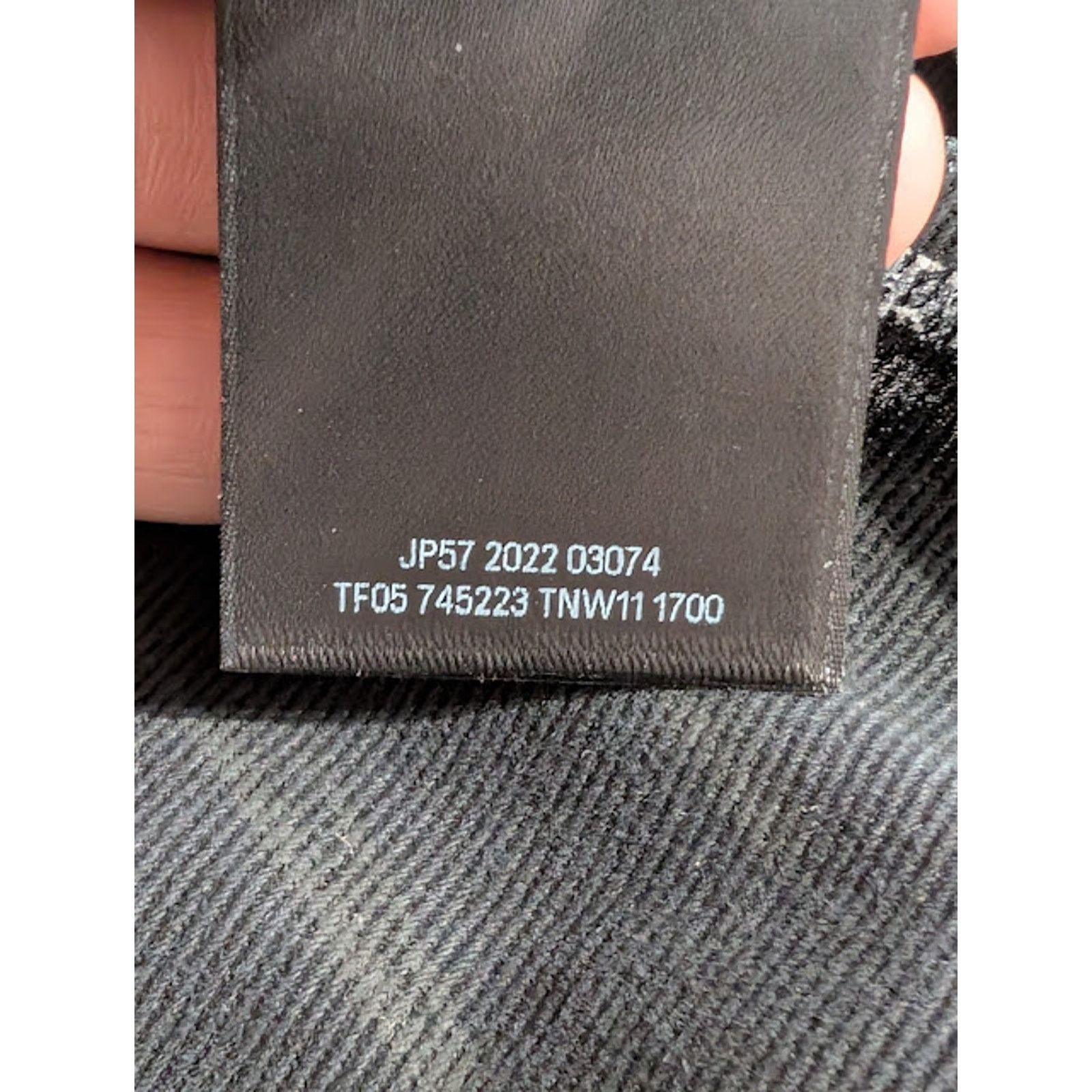 Balenciaga o1rshd1 Q:2 / Baggy Pants / Jeans in Black Size US 32 / EU 48 - 16 Thumbnail