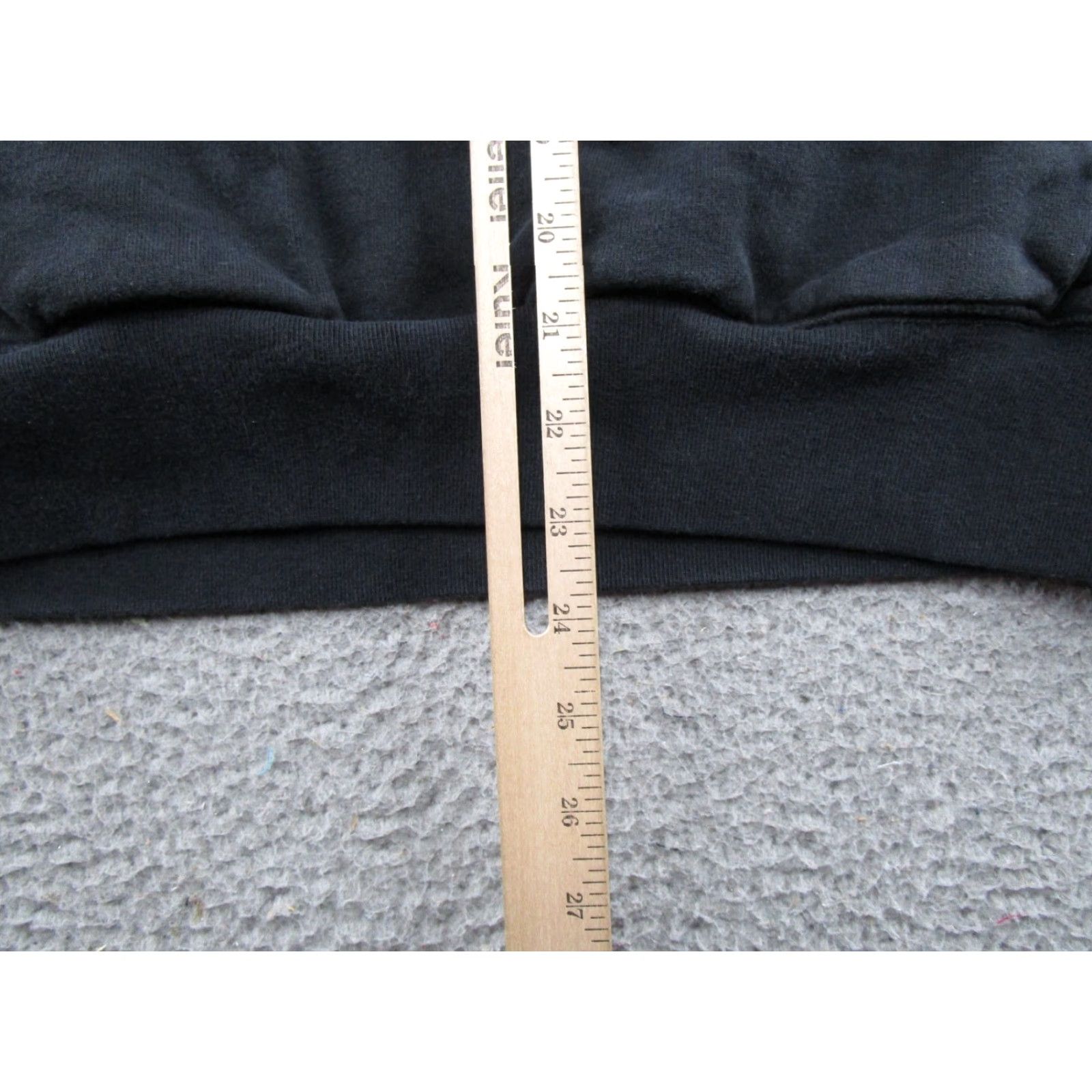 Shadow Hill VINTAGE Shadow Hill Hoodie Pullover Heavy Y2K Gold Label Size M Black Crew Neck Long Sleeve Mens Size US M / EU 48-50 / 2 - 7 Thumbnail