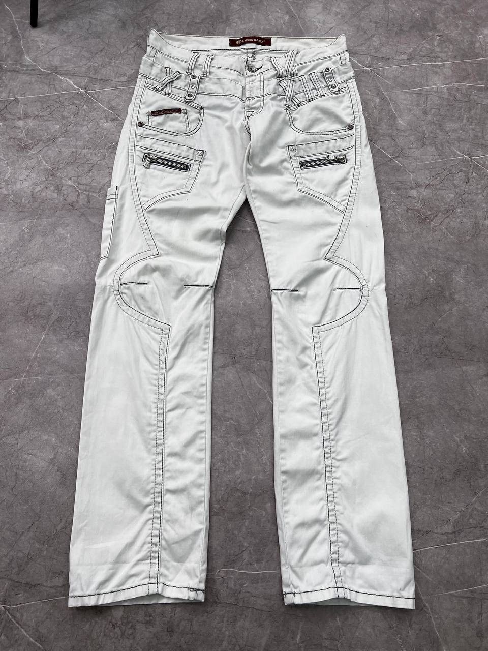 Emporio Armani × If Six Was Nine × Le Grande Bleu (L.G.B.) 2000s Unknown Japanese Bondage Cargo Pants 2k style Size US 34 / EU 50 - 1 Thumbnail