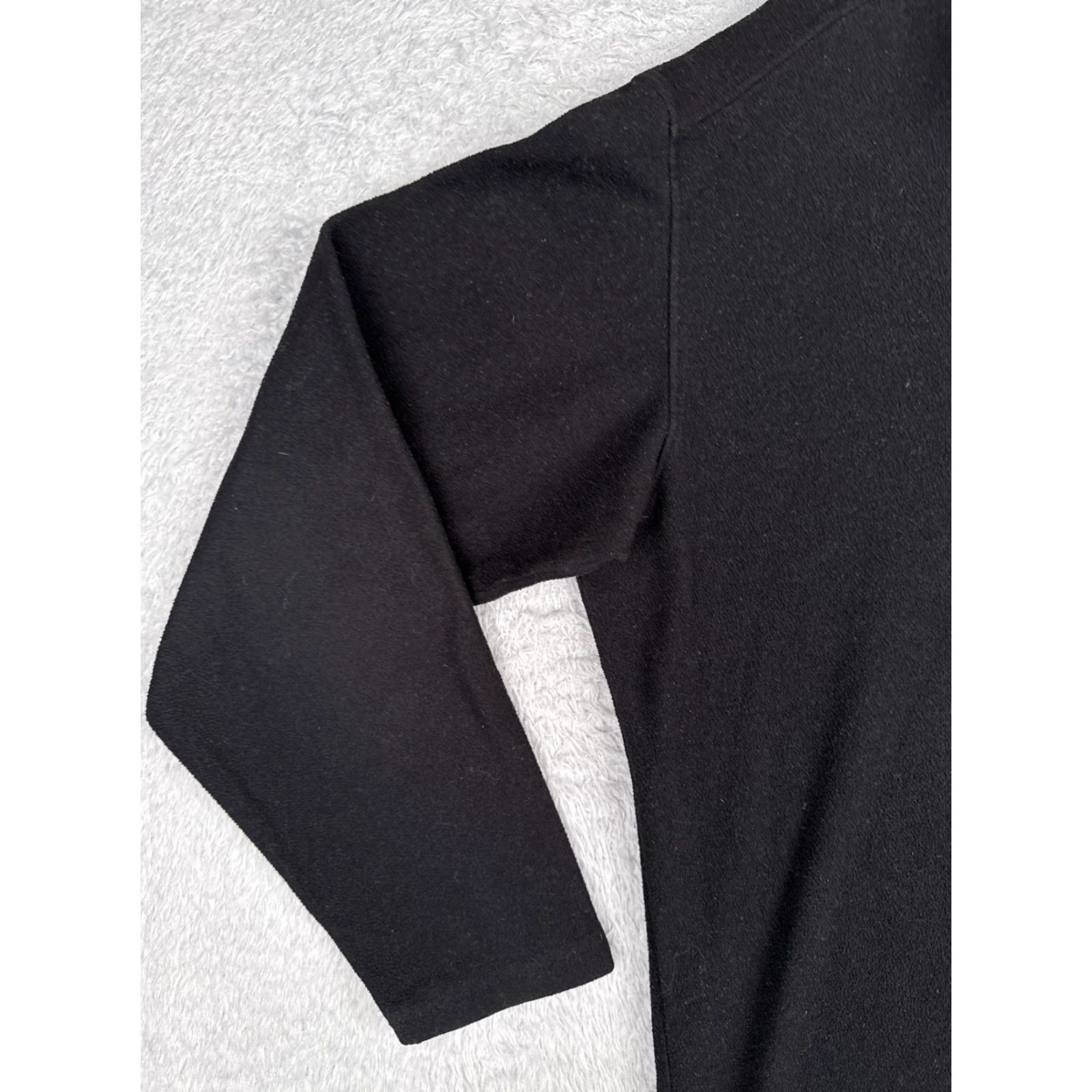 Patagonia Patagonia Sweater Adult XL Black 1/4 Zip Capilene Polyester Fleece Shirt Mens Regular Pullover Embroidered Logo 1/4 Zip Black Patagonia Size US XL / EU 56 / 4 - 3 Thumbnail