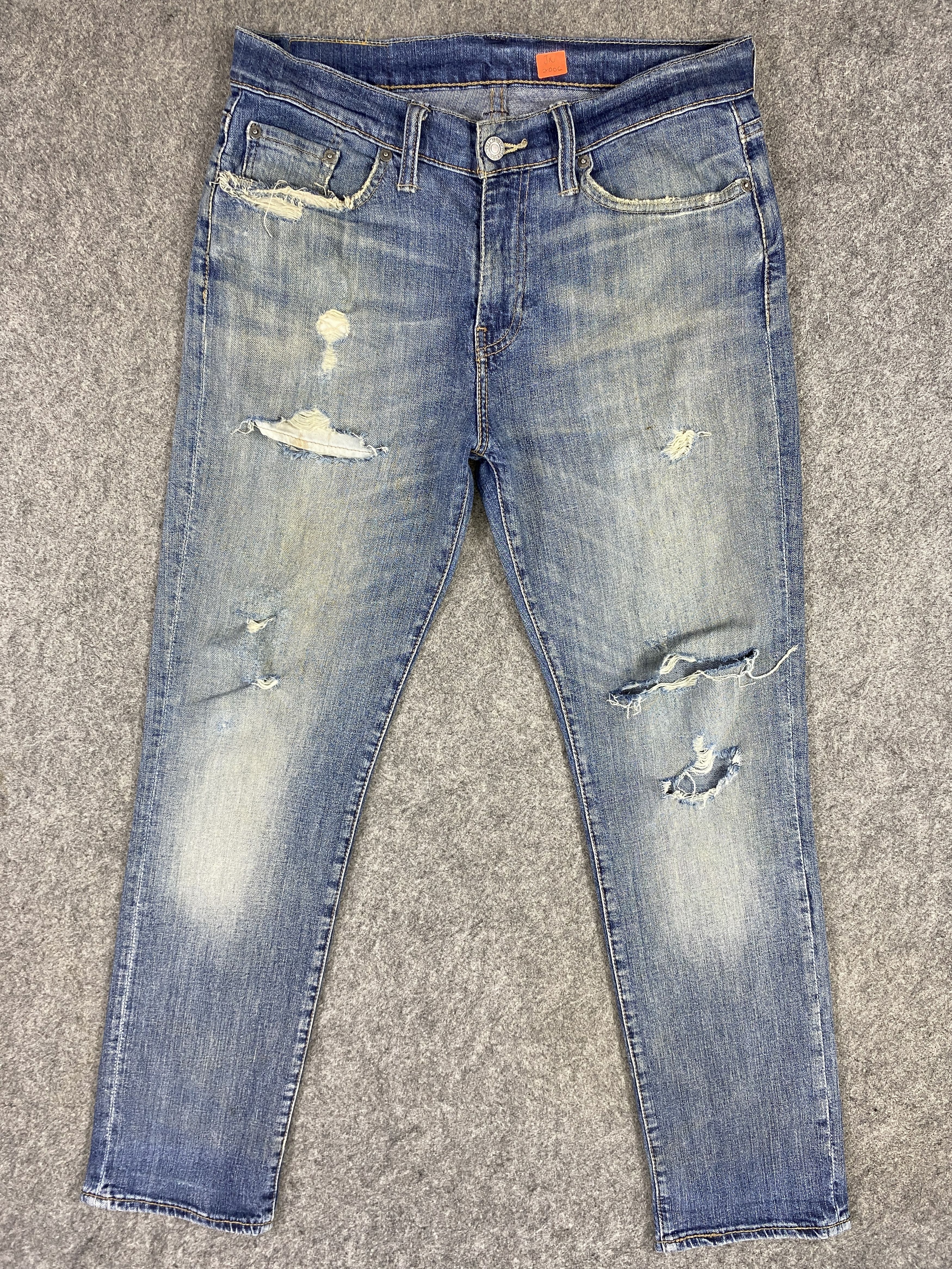 Levi's Distressed Blue Vintage Levi's 514 32x30.5 Denim -JN2006 Size US 32 / EU 48 - 1 Thumbnail