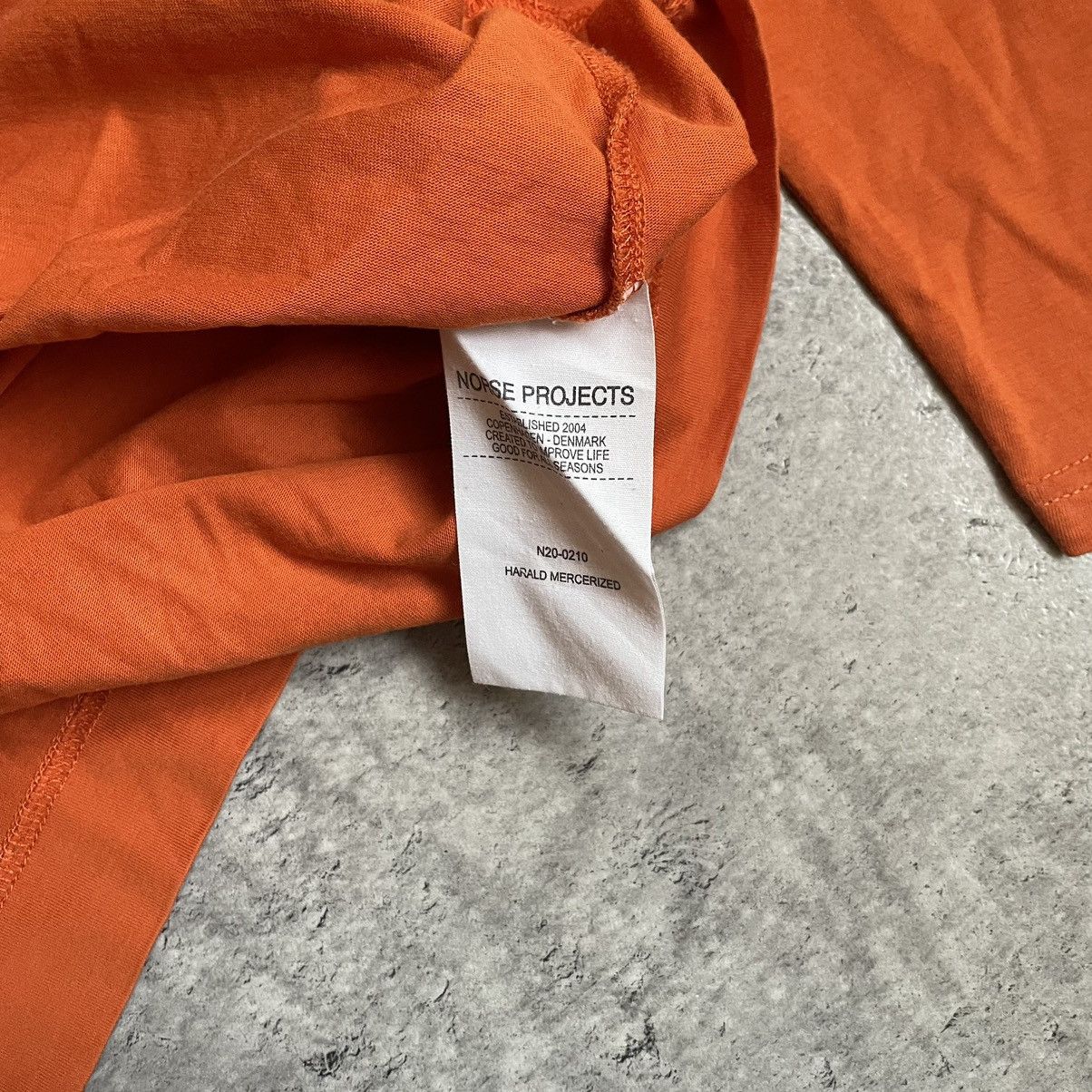 Designer × Norse Projects Norse Projects Orange Long Sleeve Size US L / EU 52-54 / 3 - 3 Thumbnail
