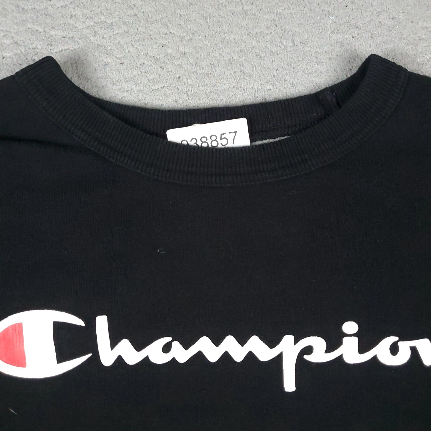 Champion Champion Pullover Sweatshirt Mens Large Black Casual Long Sleeve Mock Neck Size US L / EU 52-54 / 3 - 3 Thumbnail