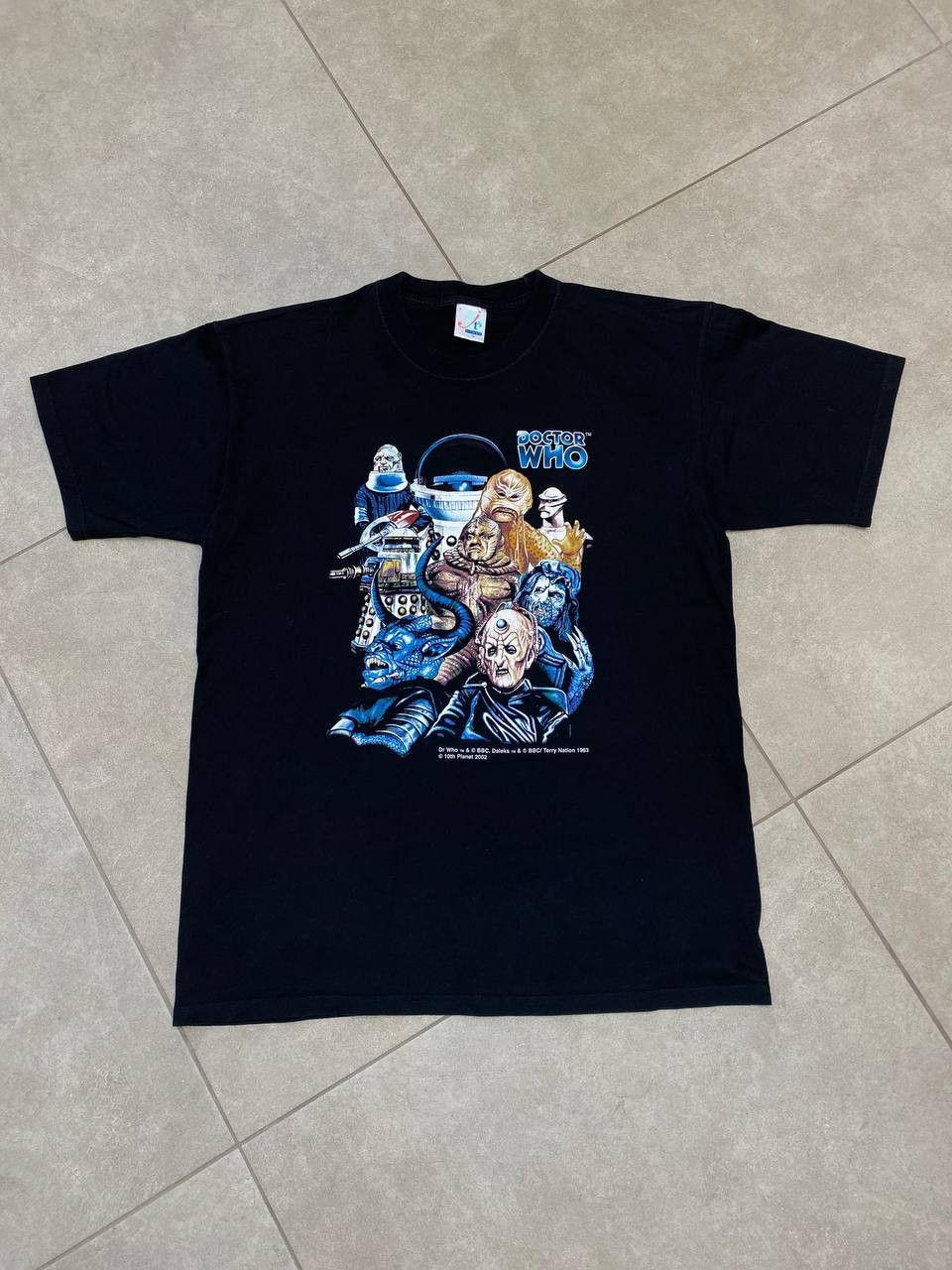 Sci-Fi Fantasy Vintage Doctor Who 2002 10th Planet BBC Promo T-Shirt Size US L / EU 52-54 / 3 - 1 Thumbnail