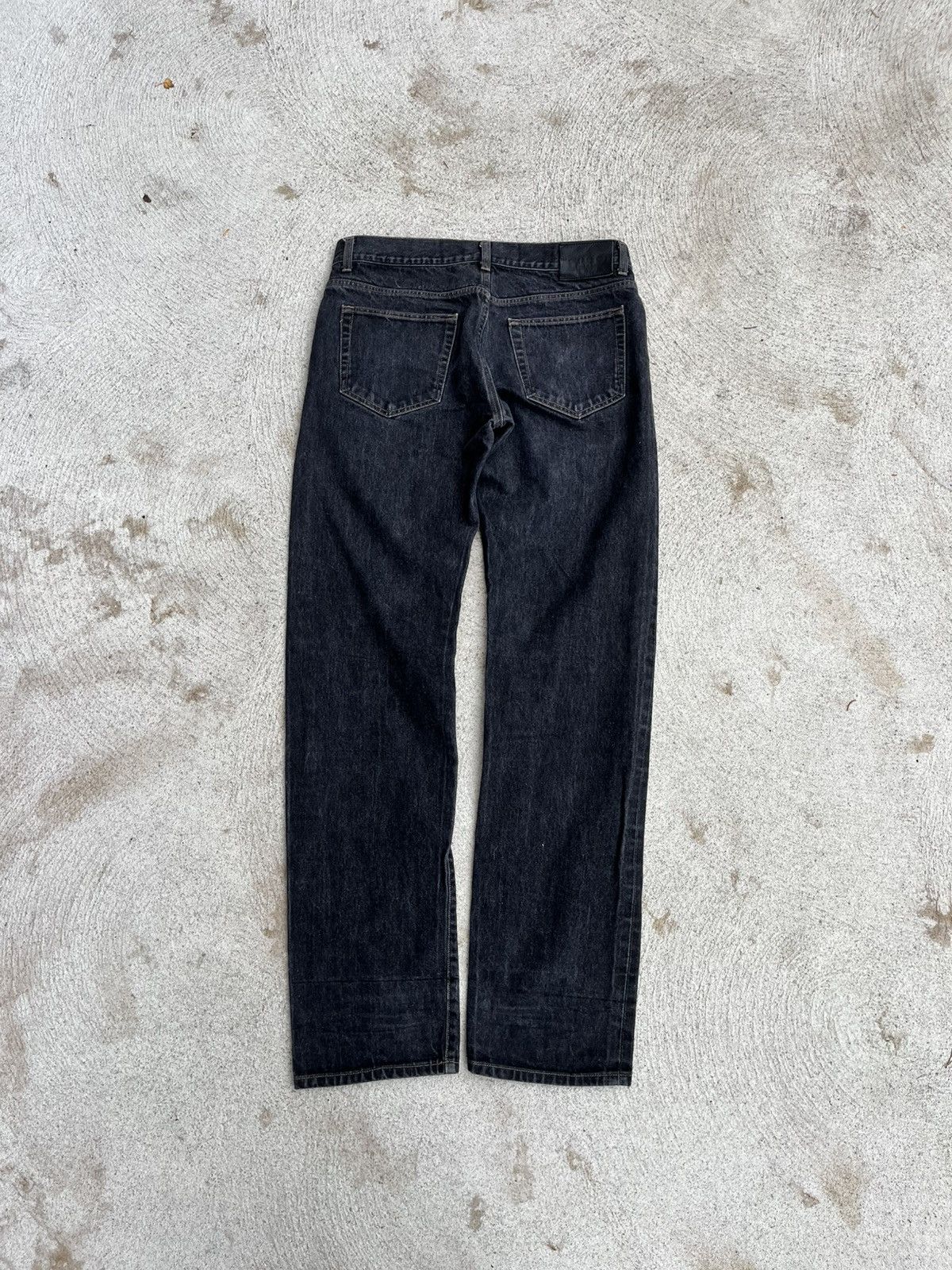 Gucci Selvedge Denim Black Leather tab Size US 34 / EU 50 - 3 Thumbnail