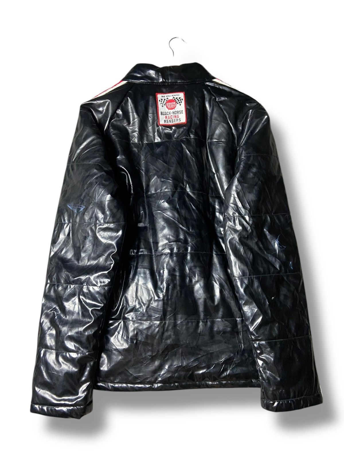 Kadoya Vintage Black Horse Kadoya Custom Leather Jacket (168) Size US L / EU 52-54 / 3 - 5 Thumbnail