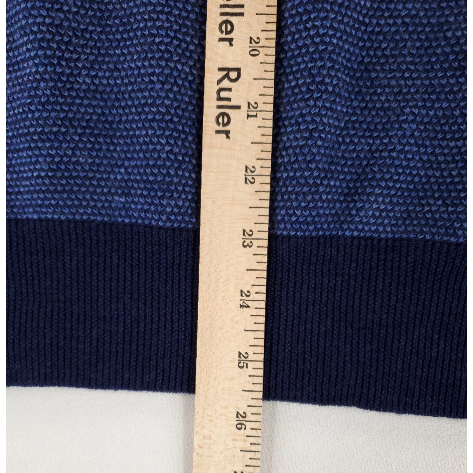 Peter Millar Peter Millar 1/4 Zip Merino Wool Sweater Pullover Long Sleeve Blue Mens M Size US M / EU 48-50 / 2 - 5 Thumbnail