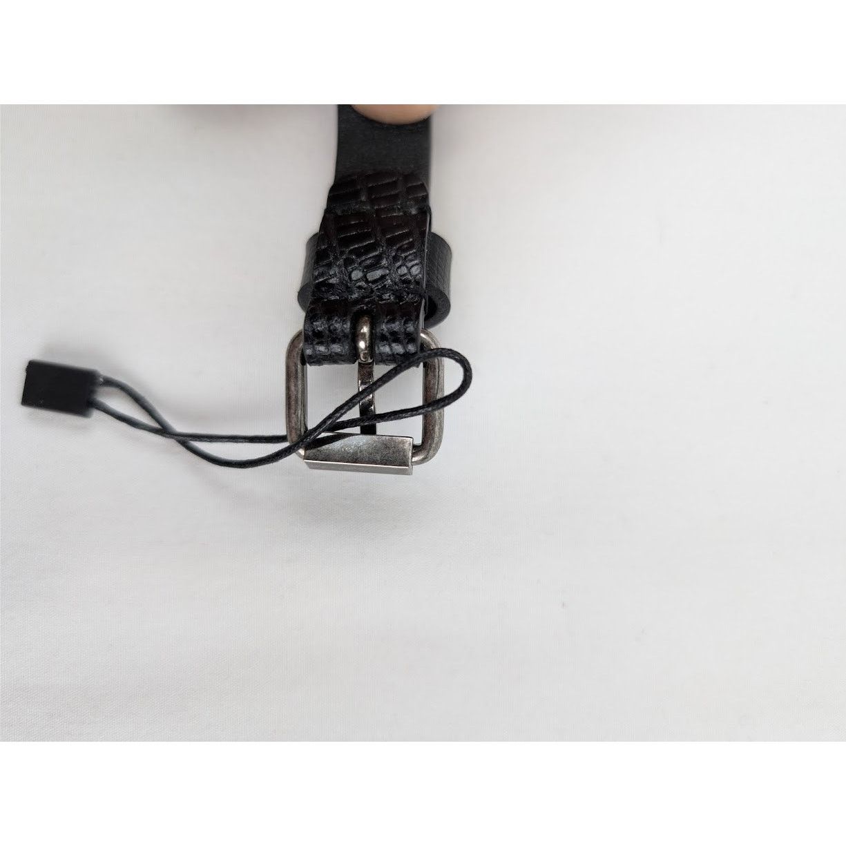 Saint Laurent Paris o1rshd1 Size: 100cm / Belt in Black Size 40 - 7 Thumbnail