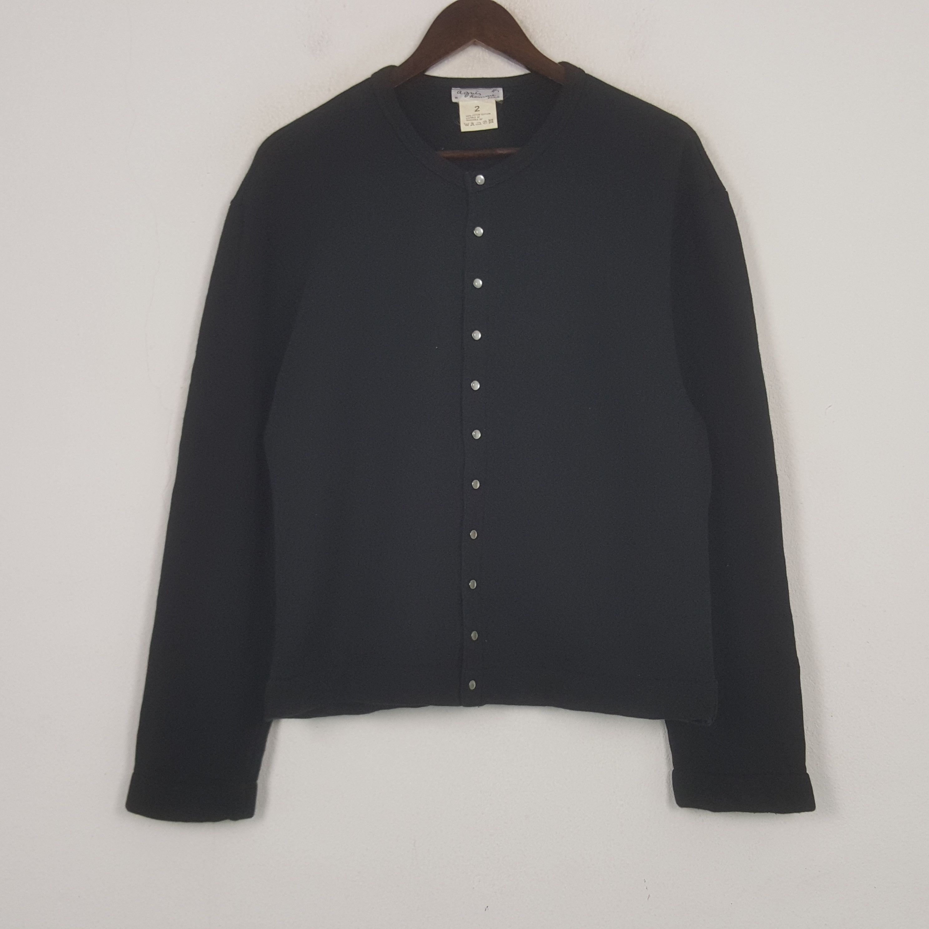 agnes b. Vintage Agnes b. Button Clip Shirt Size US M / EU 48-50 / 2 - 1 Thumbnail