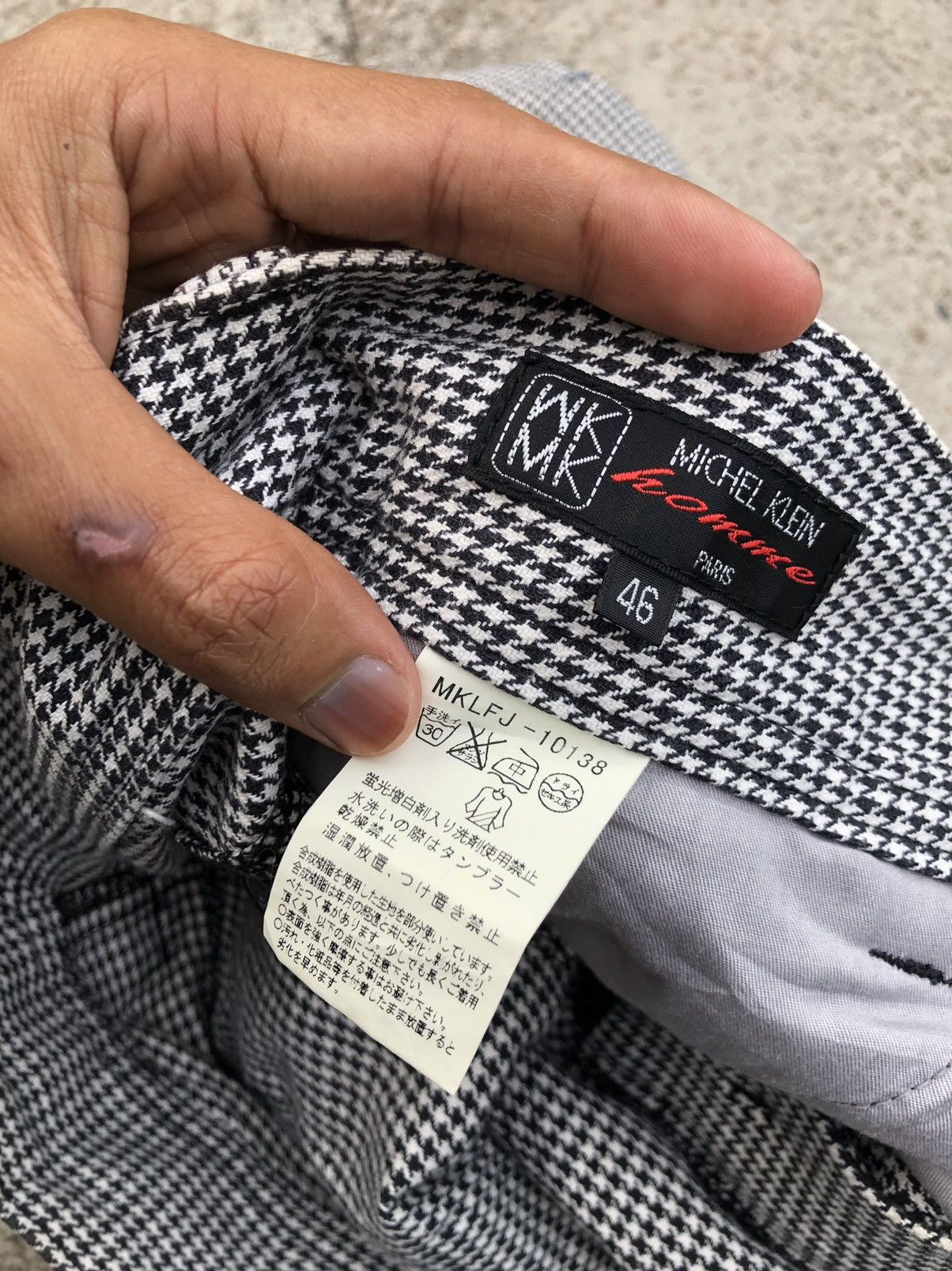 Michel Klein × Seditionaries FLARED⚡️DOUBLE KNEE PLAID ZIPPER PUNK STYLE PANT Size US 31 - 3 Thumbnail