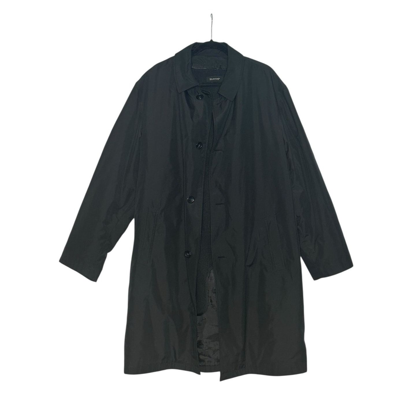 Milestone Milestone vintage black trench coat size 56 - XL Size US XL / EU 56 / 4 - 10 Thumbnail