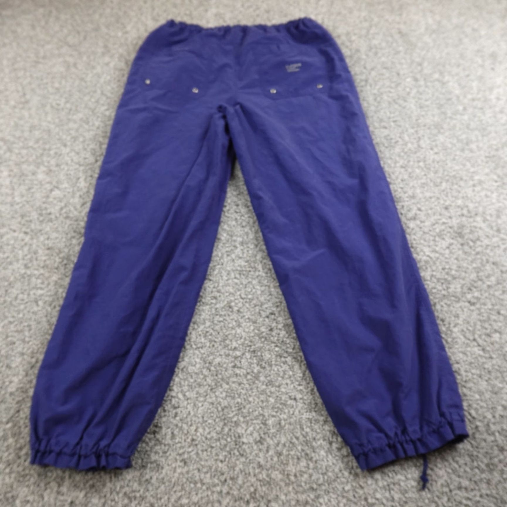 Ralph Lauren VTG Ralph Lauren Pants Mens M Blue Track Drawstring Jogger Sweatpants Preppy 90s Size US 31 - 7 Thumbnail