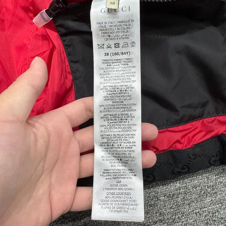 Gucci Gucci Size 38 Double G full-print down jacket size 38 250 Size US XS / EU 42 / 0 - 5 Thumbnail