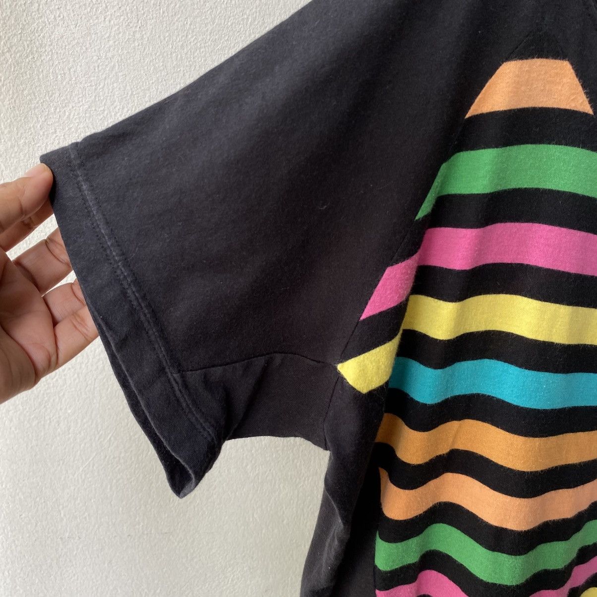 Tsumori Chisato Tsumori Chisato Rainbow Stripe Patchwork Tee Size M / US 6-8 / IT 42-44 - 10 Thumbnail