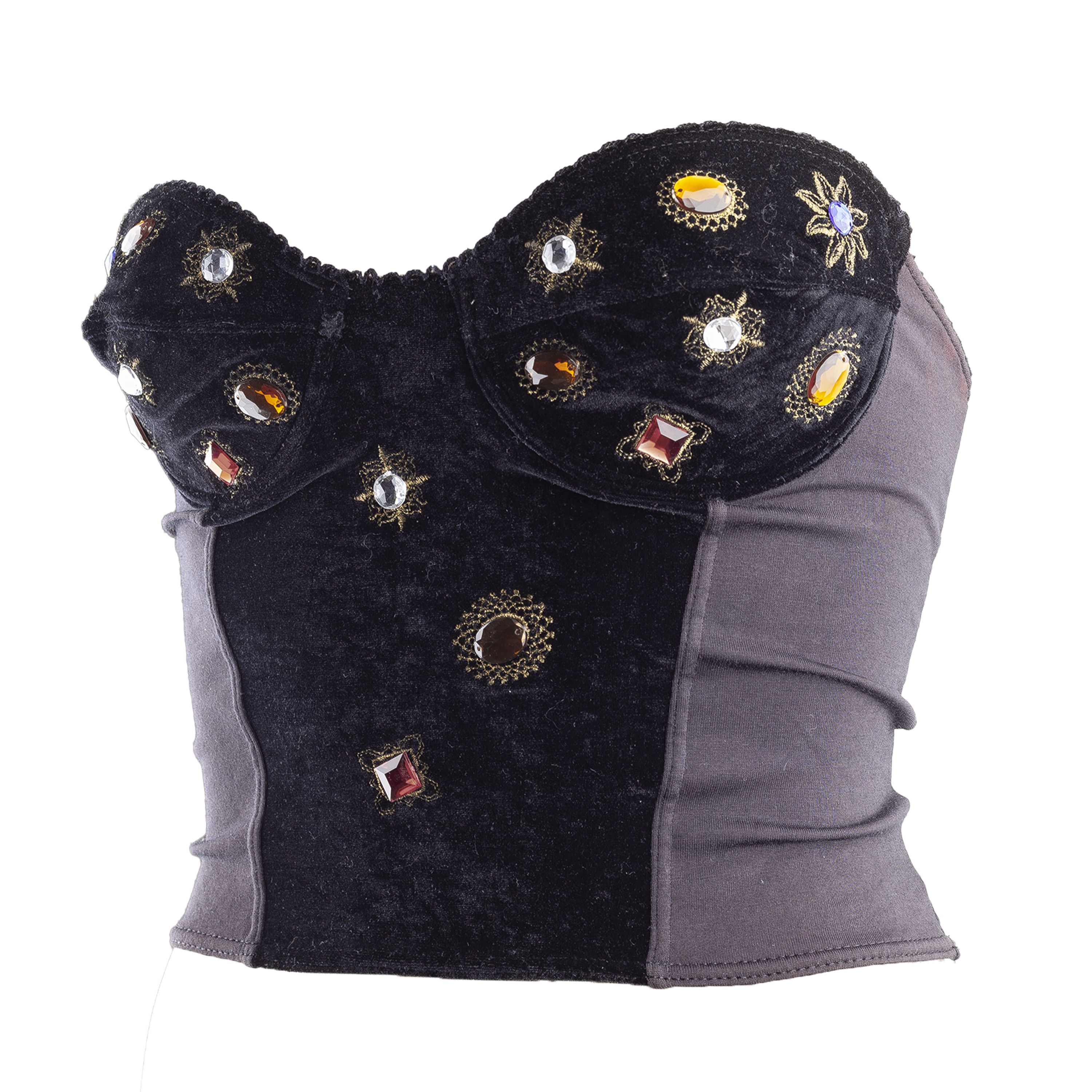 Kenzo Kenzo City Embellished Vintage Bustier Top (M) Size M / US 6-8 / IT 42-44 - 1 Thumbnail