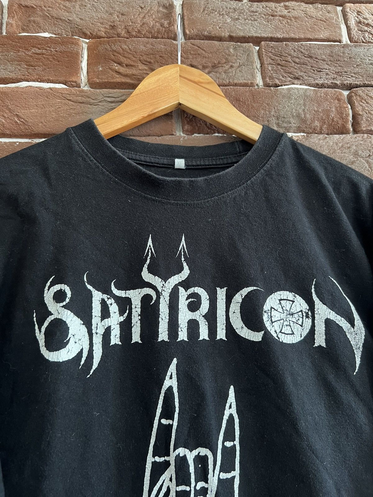 Band Tees Vintage Y2K Satyricon Diabolical Black Metal Band T Shirt Size US XL / EU 56 / 4 - 3 Thumbnail