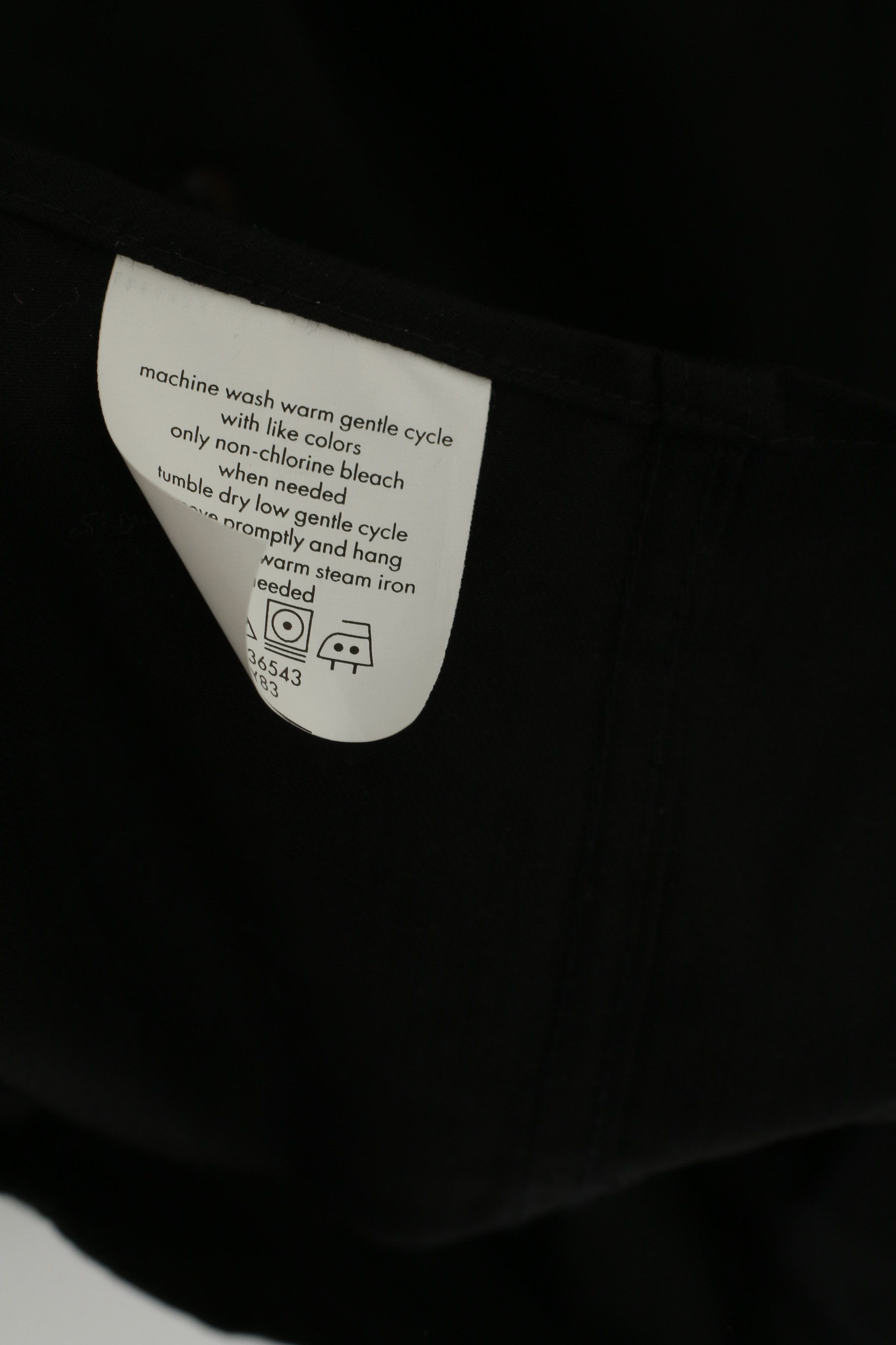 Kenneth Cole Kenneth Cole Men 16.5 L Casual Shirt Black Cotton 8853 Size US L / EU 52-54 / 3 - 5 Thumbnail