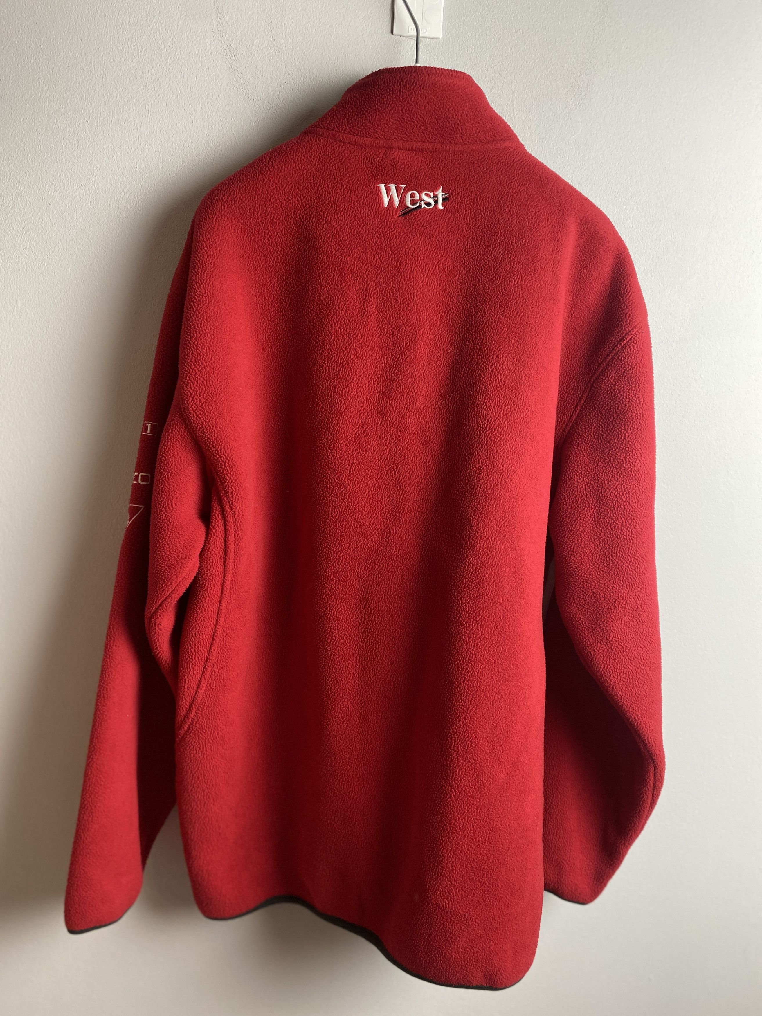 Mercedes-Benz Mercedes Benz West embroidered zip-up fleece sweatshirt Size US XXL / EU 58 / 5 - 5 Thumbnail
