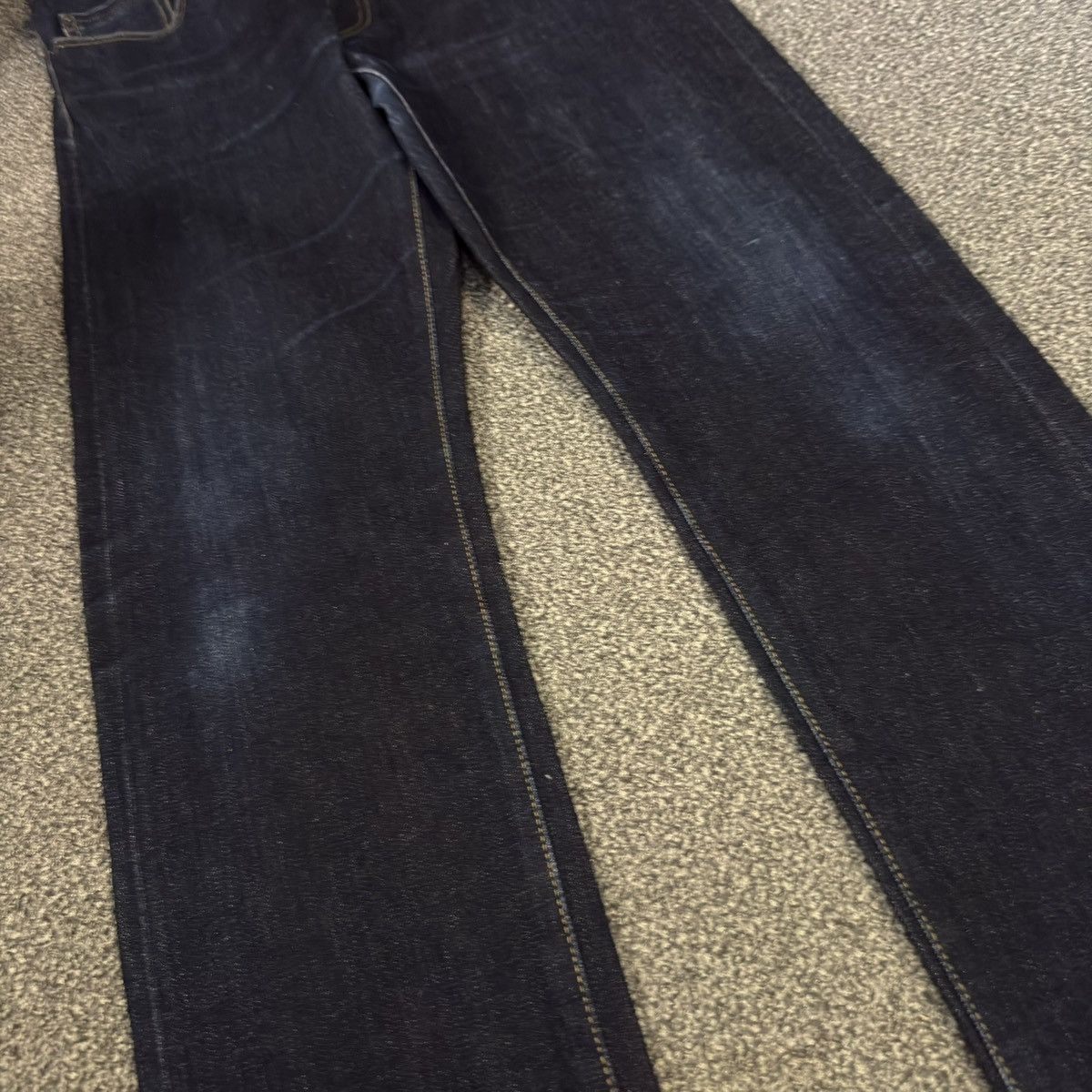 Undercover × Uniqlo 🔥🇯🇵 Japanese Selvedge Uniqlo Fit-Slim Fit Indigo Denim W36 Size US 36 / EU 52 - 6 Thumbnail