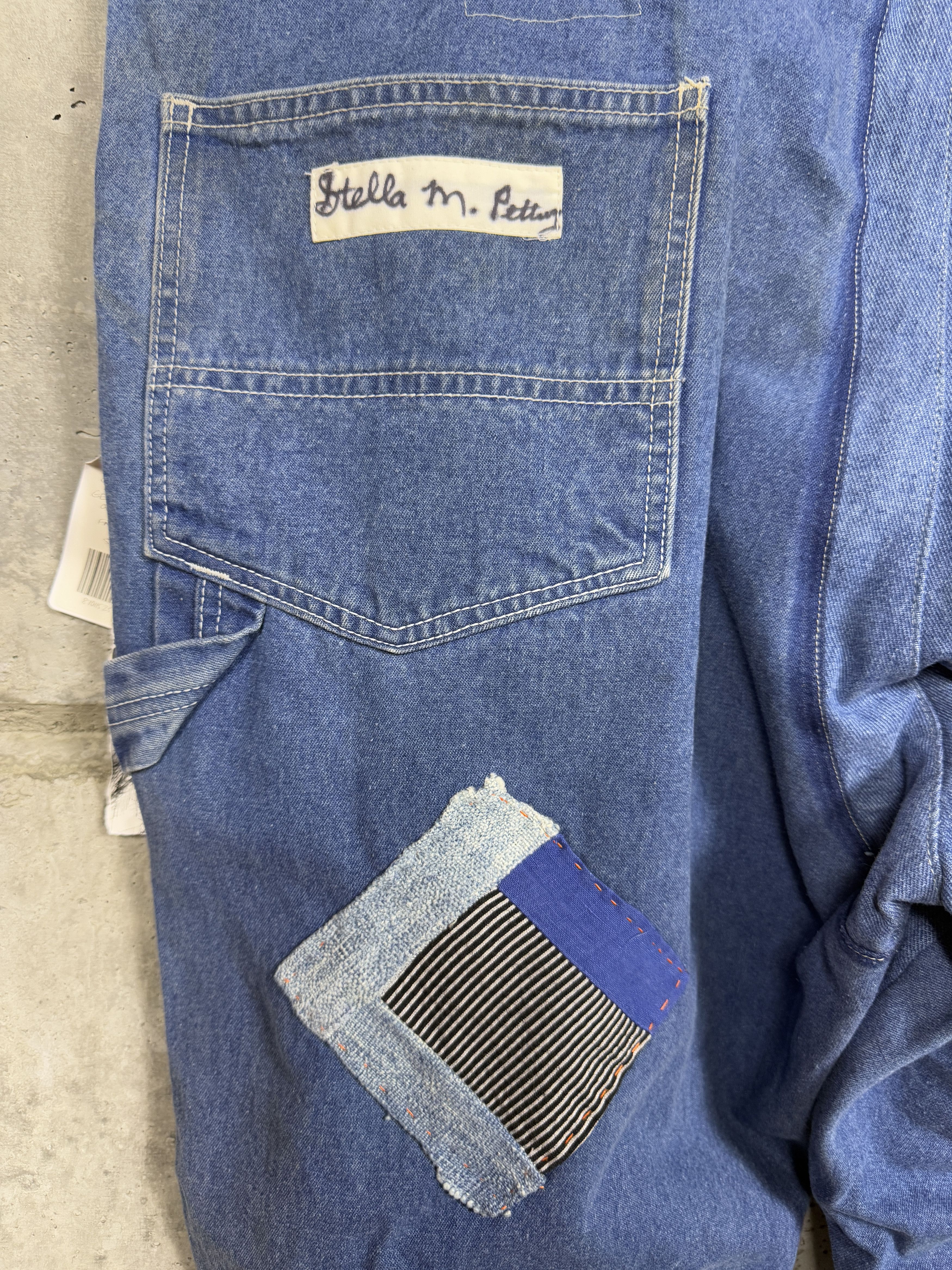 Greg Lauren Greg Lauren x Gees Bend Size 5 Patch Overall Lounge Pants Size US 38 / EU 54 - 9 Thumbnail