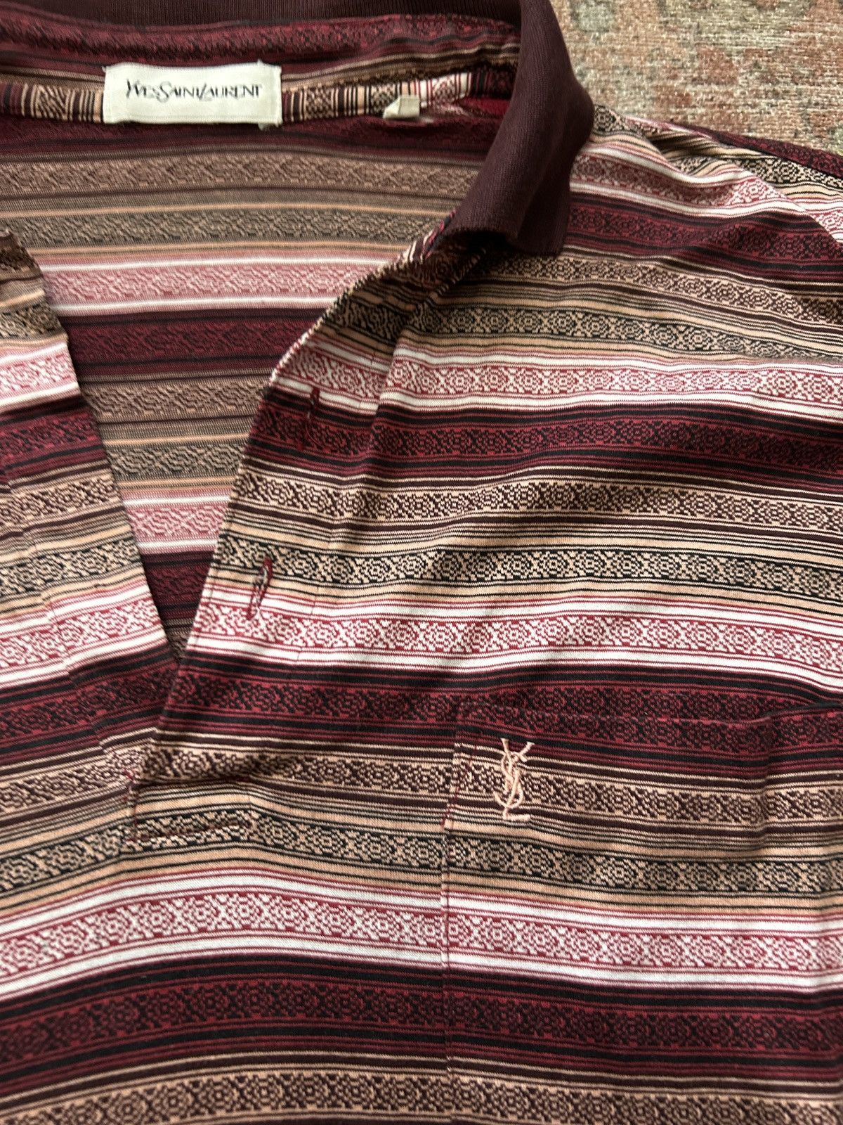 Yves Saint Laurent Vintage Yves Saint Laurent polo shirt. Size US M / EU 48-50 / 2 - 3 Thumbnail